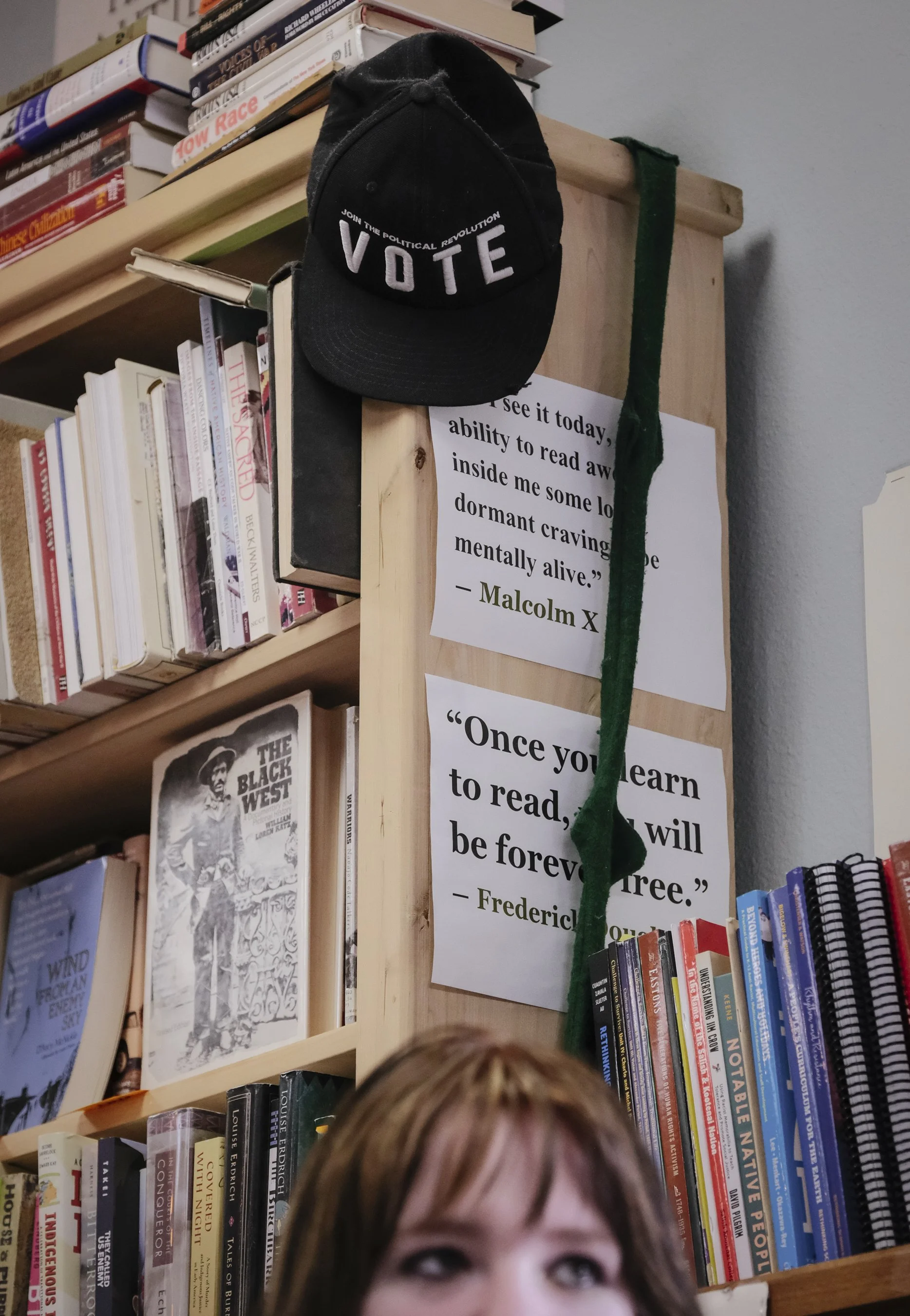 Josey Usher, a student at the Two Eagle River School hopes to become a Democratic politician one day. Usher notices flaws under the new administration, and wants to help represent the rights of Native Americans and their reservations, as well as the