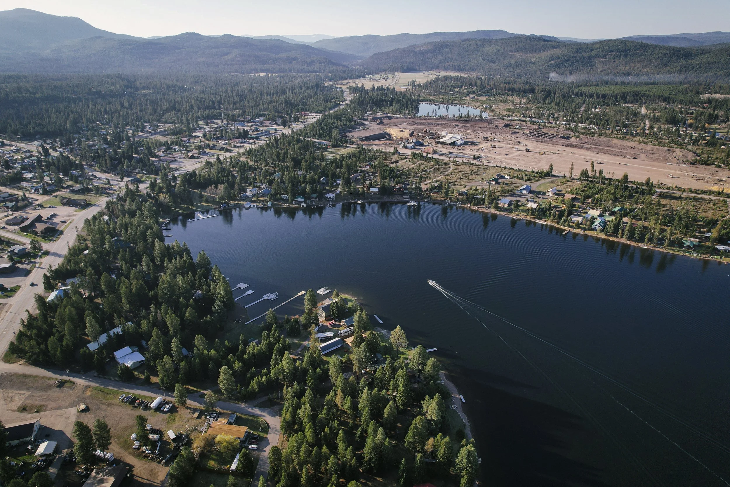 Seeley Lake, an unincorporated community in the heart of western Montana, is home to about 1,700 year-round residents. In the summer months, its economy leans heavily on tourism after the towns Mill closed down in 2023. The surrounding chain of lake