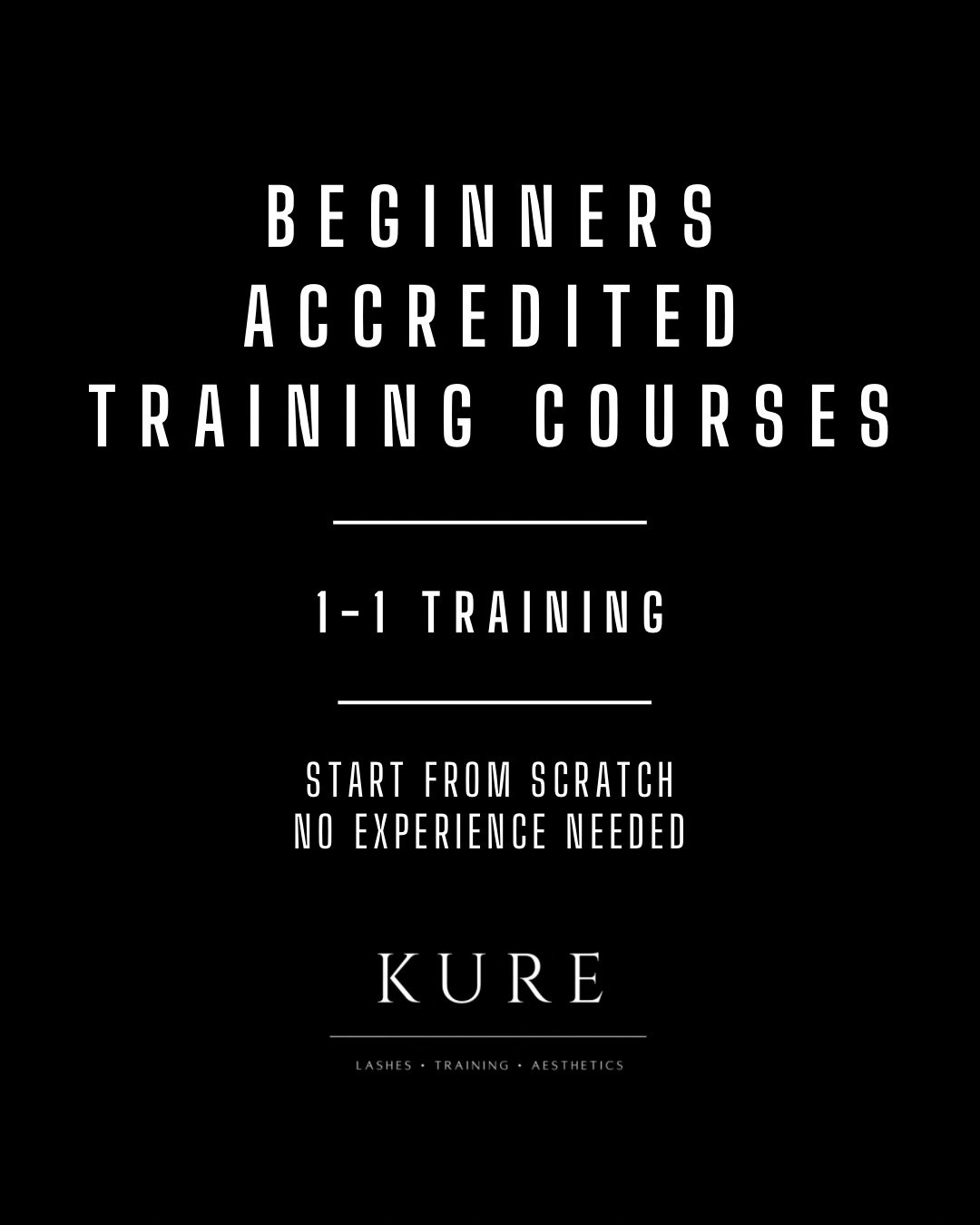 Beginners 1-1 Training