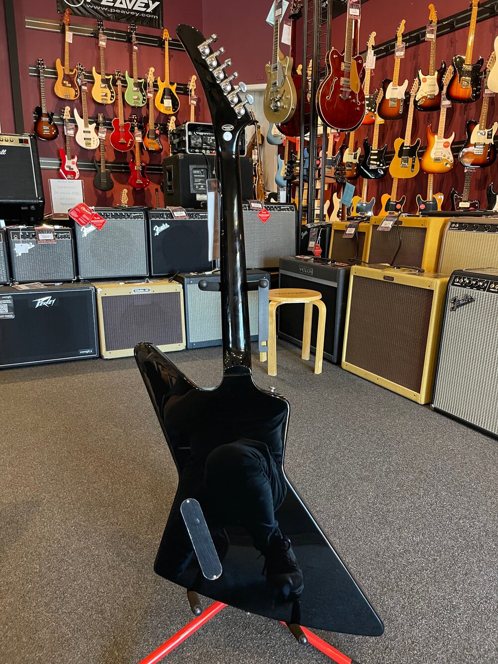 Epiphone Explorer - Jet Black — Kentucky Music Epiphone Explorer - Jet Black — Kentucky Music