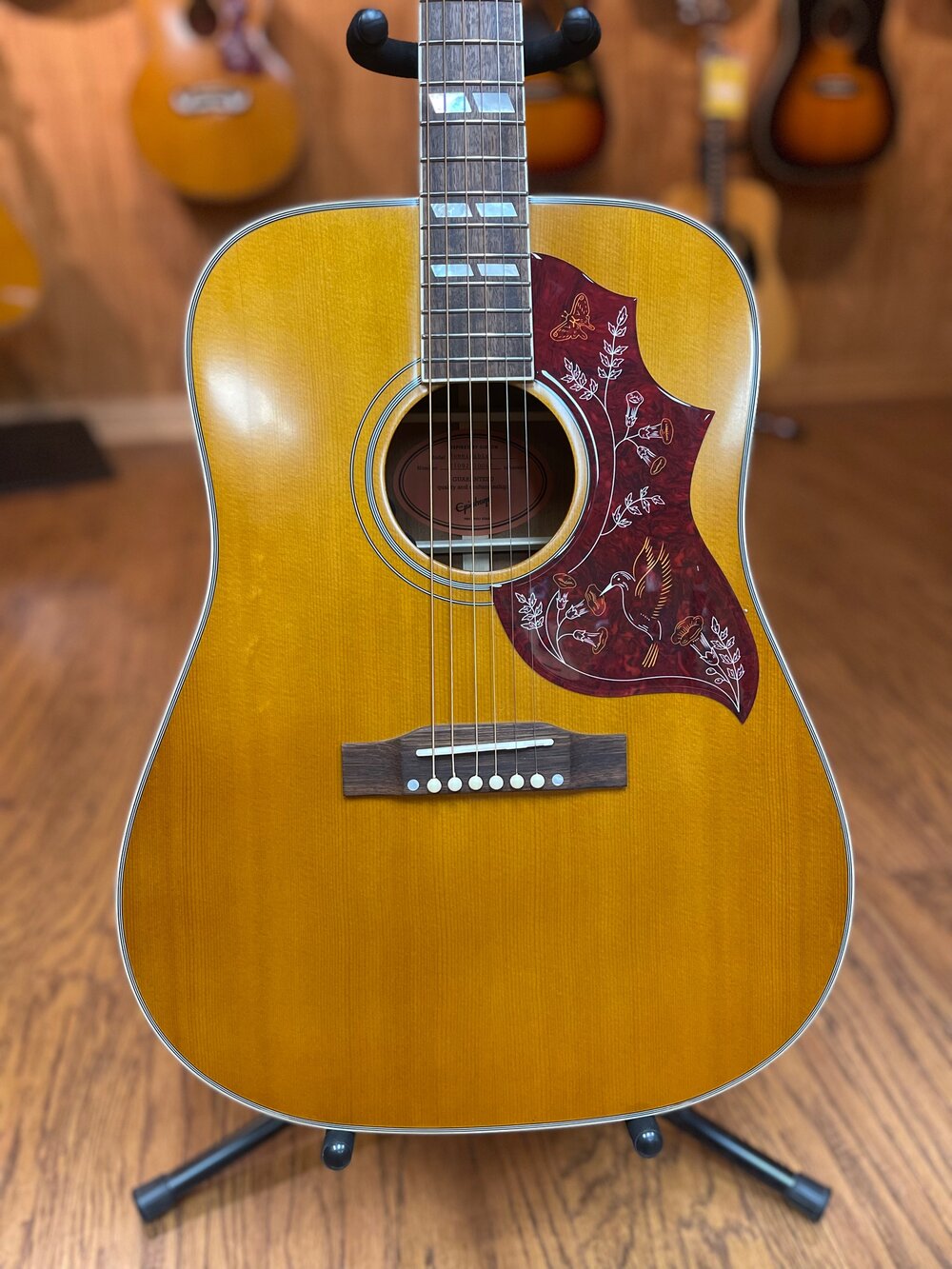 Epiphone Hummingbird Acoustic-Electric Guitar Antique Natural Antique —  Kentucky Music