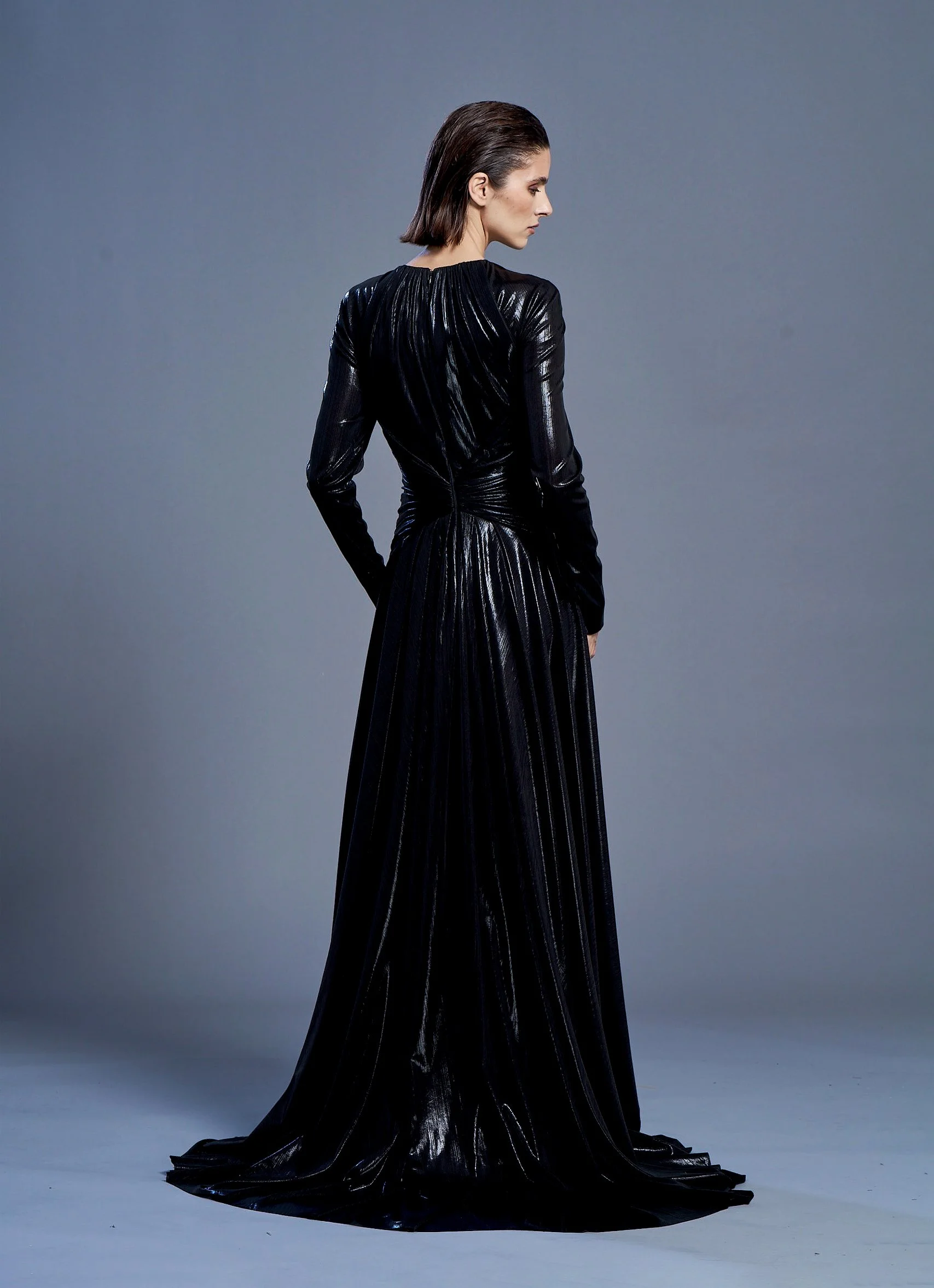 chinese dress ladies M-DU6556 Long Grecian Bridesmaid Dress  Saja Wedding