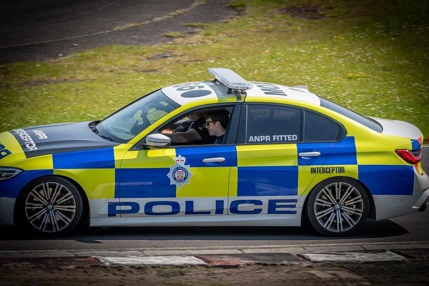 MOTORSPORT- some very different today. We took our son to @3sisterscircuit for a @carchaseheroes experience. First time photographing cars π π
#carchaseheroes #threesisters #motorsportphotography #motorsport #policeinceptor #police #speedchase #so