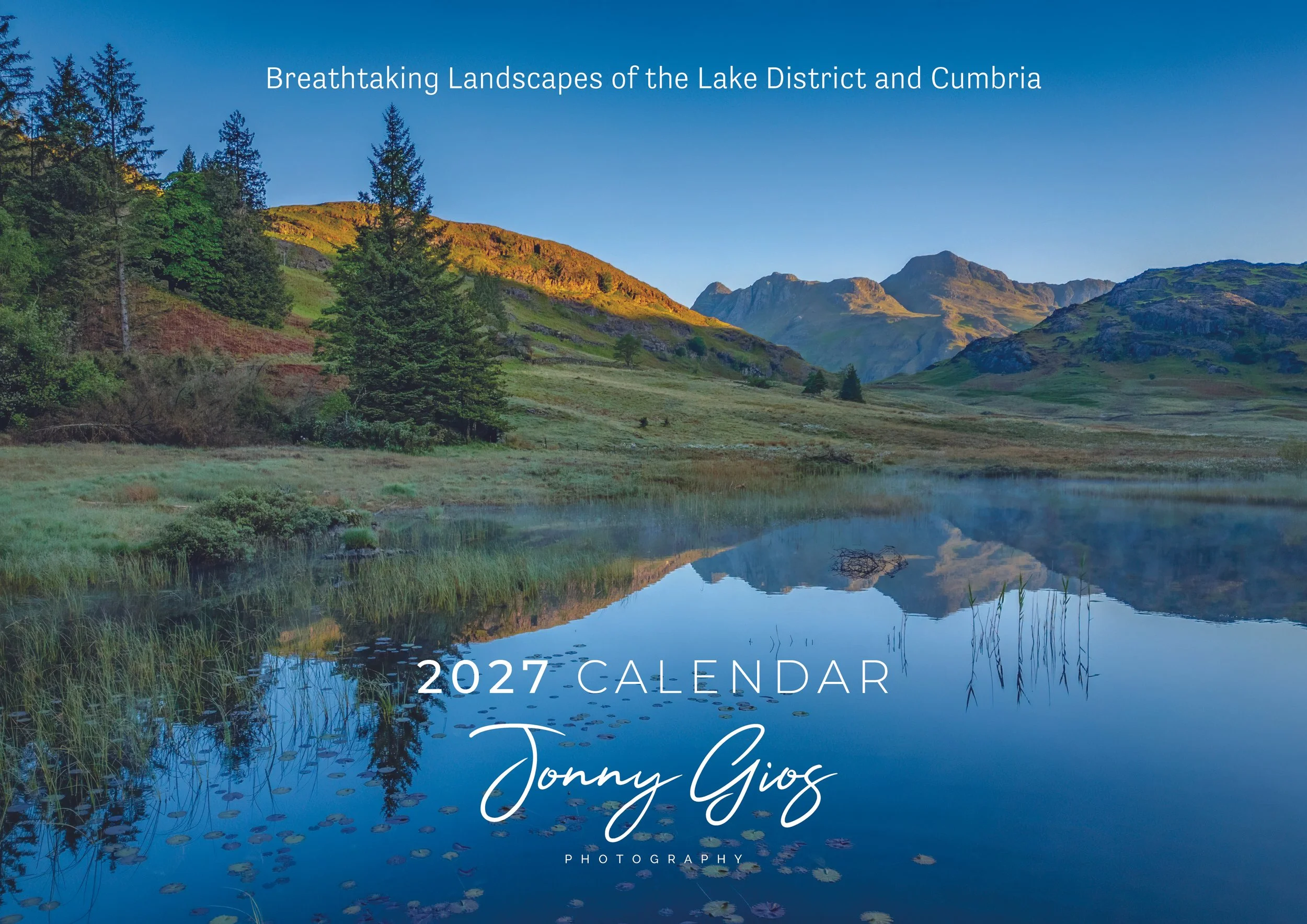 Jonny Gios 2027 Landscape Calendar
