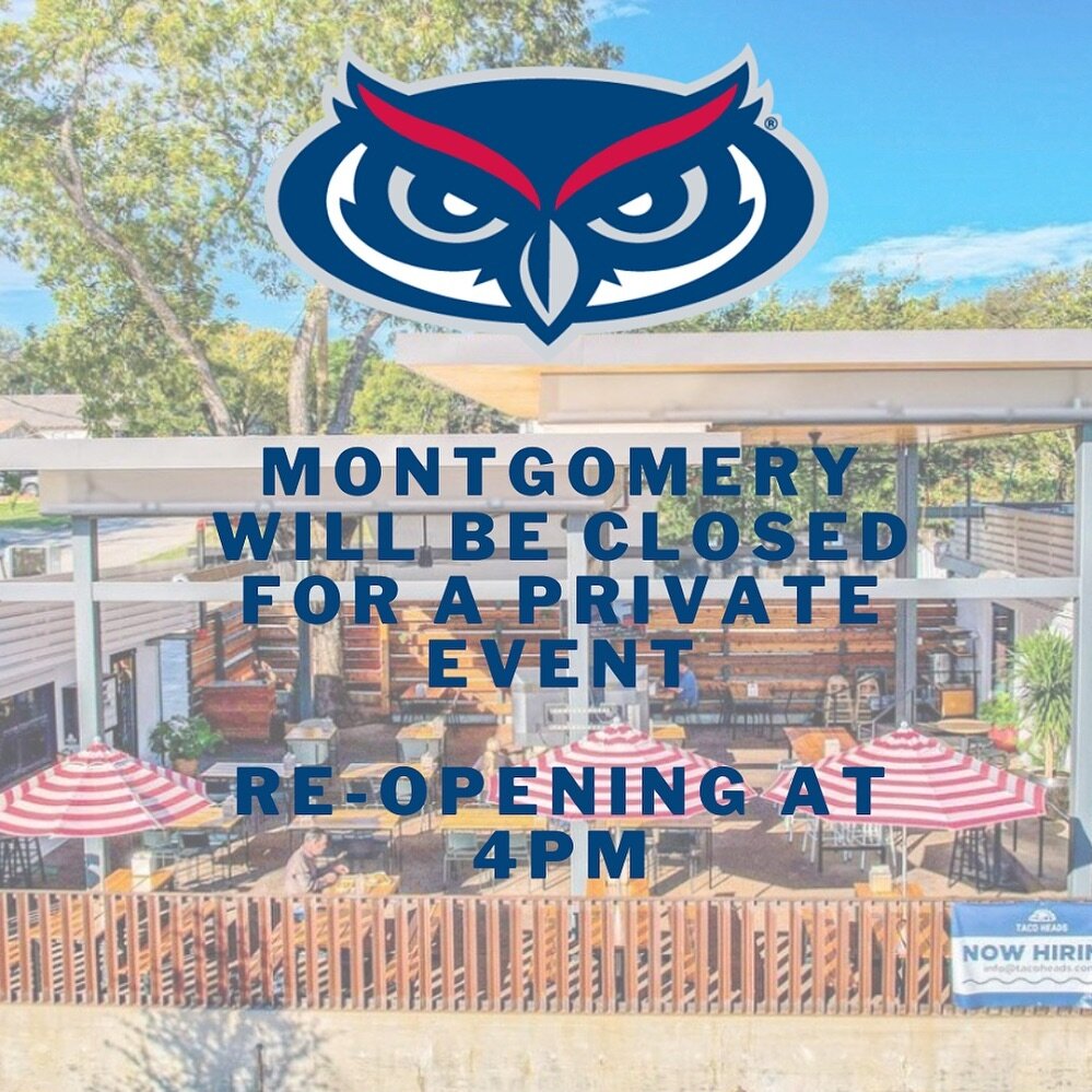 Just a heads up! Today 03/16/2024 - reopening at 4PM, we hope to see y&rsquo;all for dinner ☺️