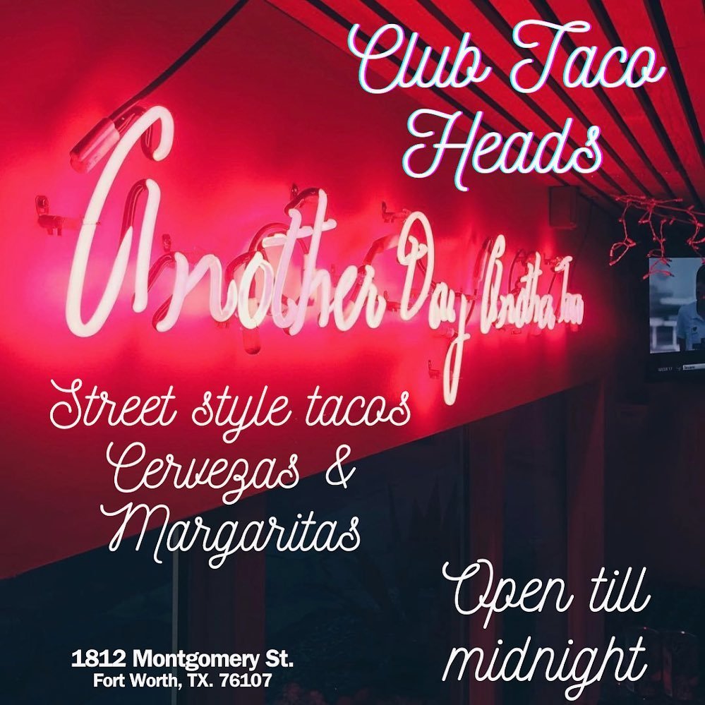 Two big shows at our neighbor&rsquo;s this weekend! @dickiesarena 👀 join us POST CONCERT at Montgomery for street style tacos, beers &amp; the best margaritas in Texas! 🍻 best place to wait for your Uber ! Open till midnight!!