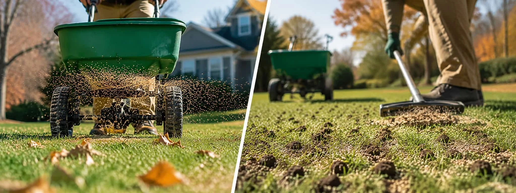 Is October too late for overseeding