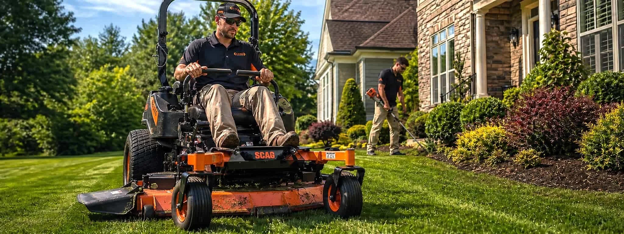 What is included in full-service lawn care