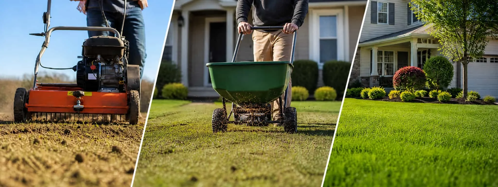 Prof Aeration and Seeding Service in Central Virginia