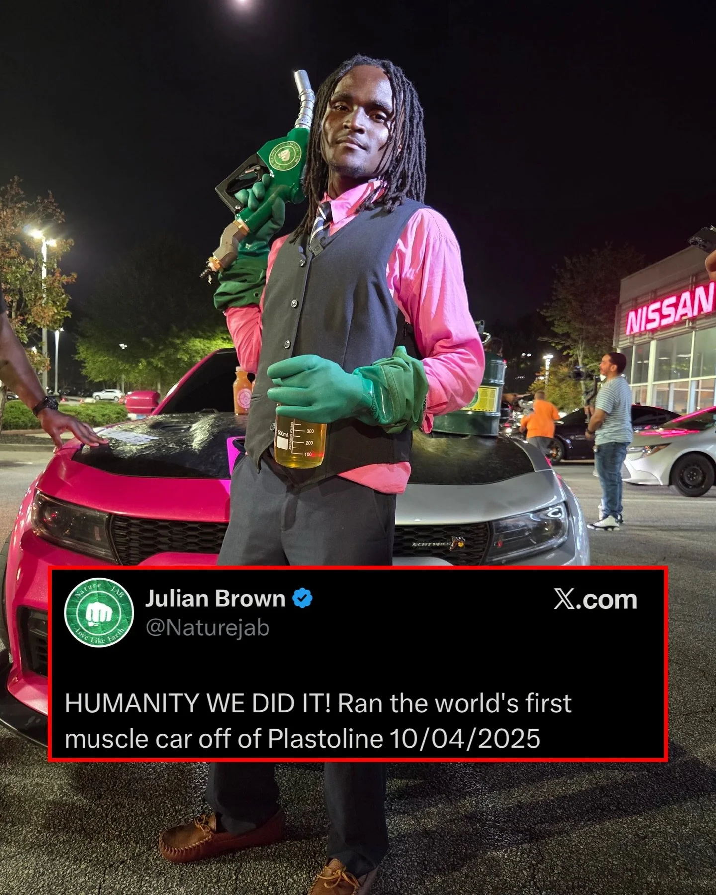 Plastic to Power: How Julian Brown’s “Plastoline” Pushes the Sustainability Conversation