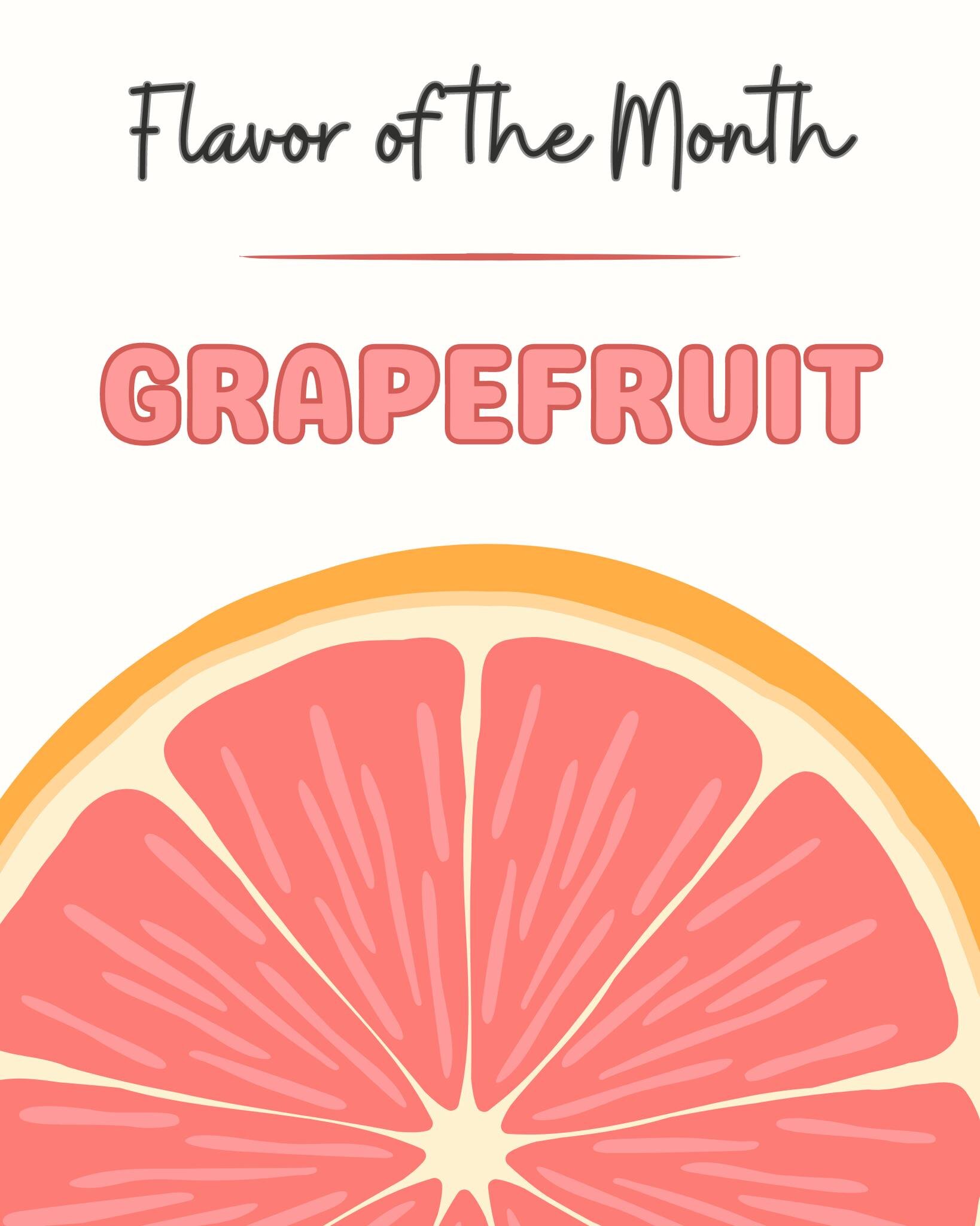 You might've guessed it if you played the crossword! Our #FOTM is GRAPEFRUIT! 😋

We also have a few faves coming back this month, don't miss out!!
#Peach #Grape #Honeydew #Sangria

#Grapefruit #ItalianIce #WaterIce #FrozenCustard #Gelati #OhMyGelati
