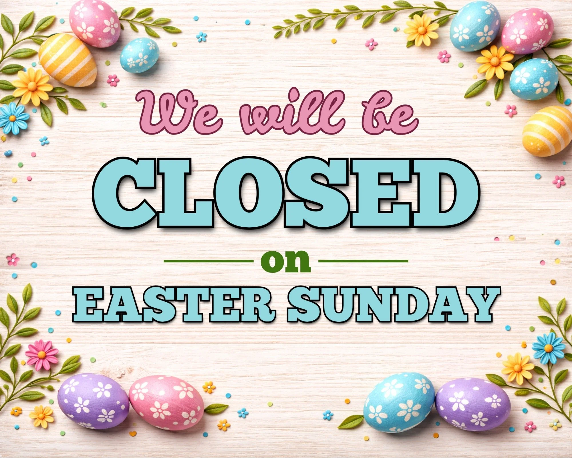We&rsquo;re taking Easter Sunday off 🐰🌷
Make sure to stop by beforehand and grab some frozen treats for your celebrations 🍧💙

#OhMyGelati #HappyEaster #HoppyEaster #Gelati #FrozenCustard #ItalianIce #OregonCity #PNW