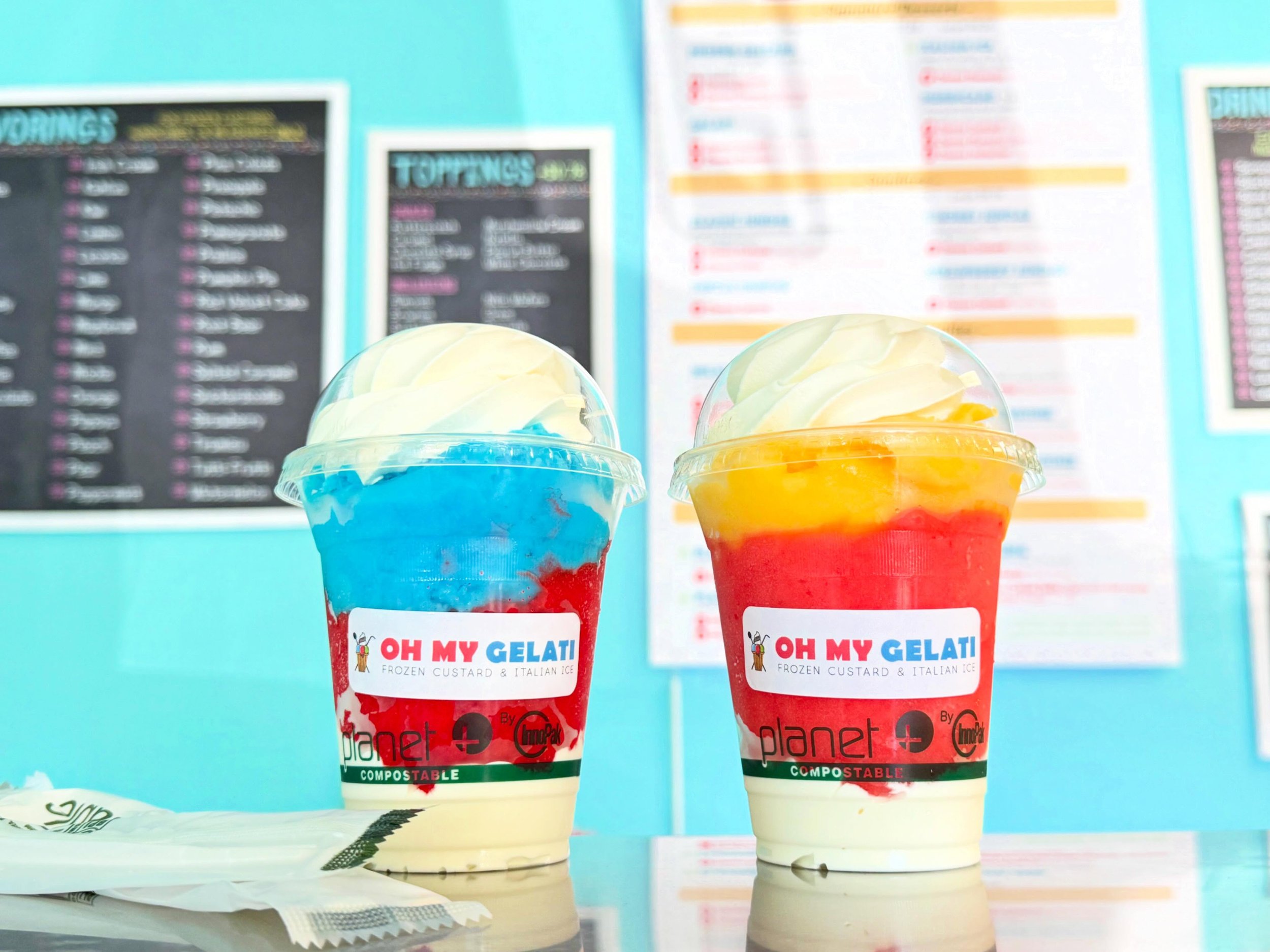 Every season is Gelati season ✨🍦

#Gelati #OhMyGelati #OregonCity #ItalianIce #FrozenCustard