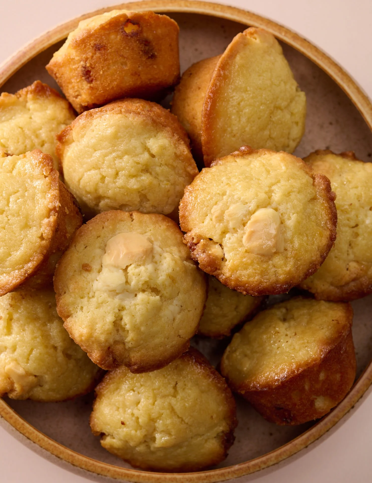 Lemon-White Chocolate Chip Muffins with Yogurt