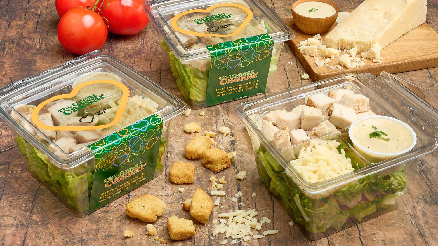 Hudson Group Caesar Salad - Amy Roth Photo