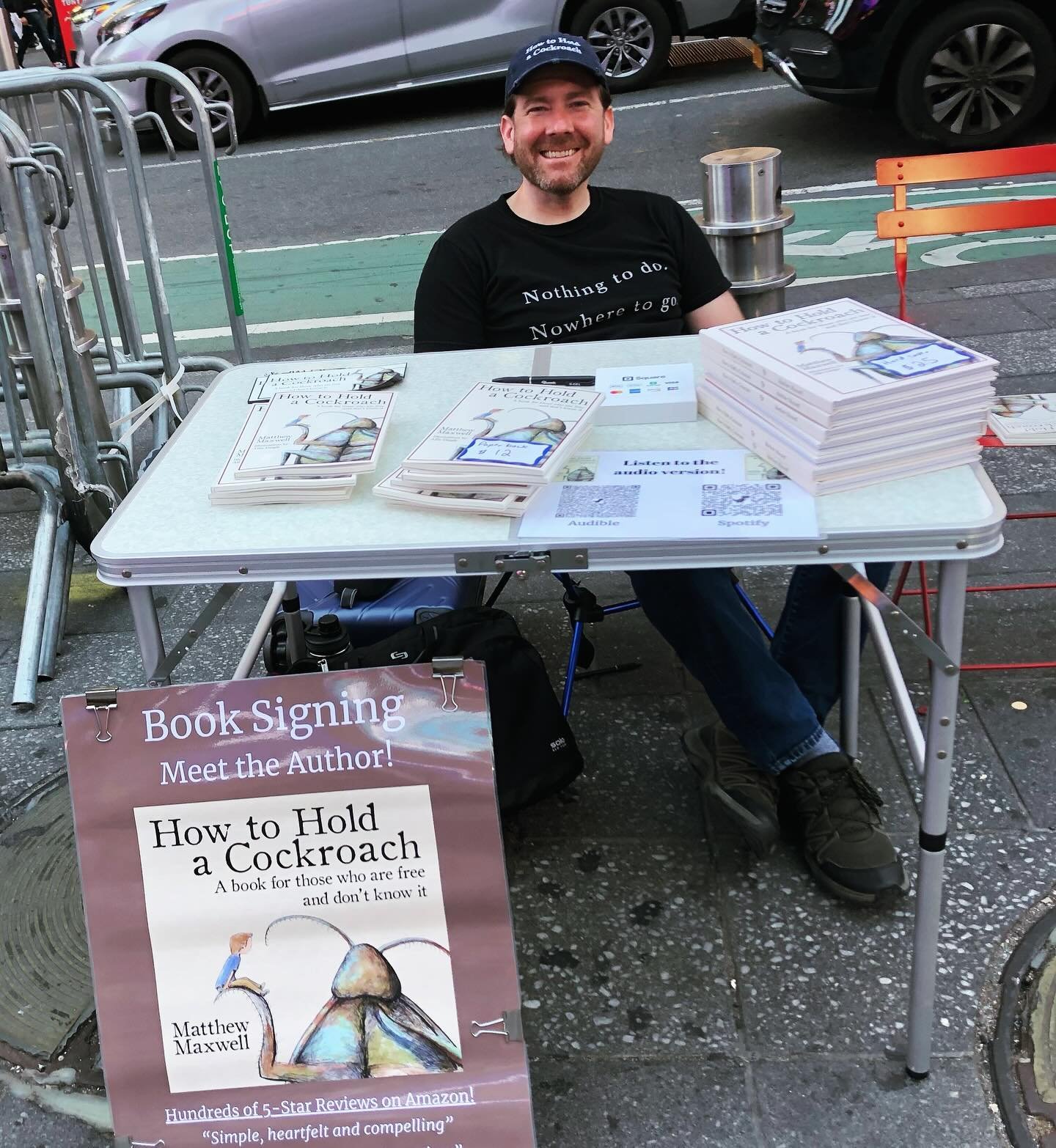 I published my book in April 2020, when everyone was staying home and all the stores were closed. I couldn&rsquo;t do an in-person book launch or any book signing events! 

So, last week when I was in #NYC I finally set up my own book signing event, 