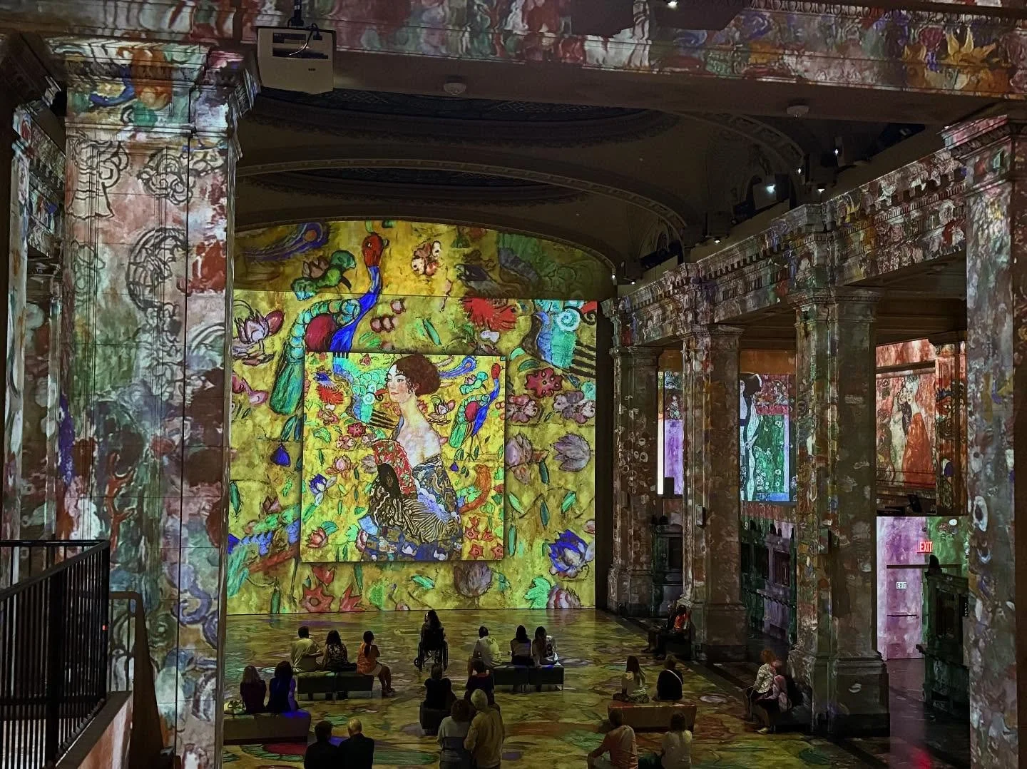 Wow. Visited this incredible Gustav Klimt immersive experience in NYC a few weeks ago. A must-see if it passes through your city! I could have sat there all day, taking in the music and the boldness, honesty, and pathos of his work. I cried for human