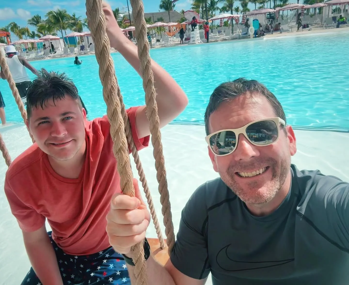 Yo when your nephew say hey you wanna go on a cruise for my spring break, SAY YES. 

Thanks for keeping me young @levi.lips!!! I'm lucky to be your uncle! 🏝️🎉🙌

#carnivalconquest #whilewereyoung #amiyoung #whatisyoung #youngisamindset