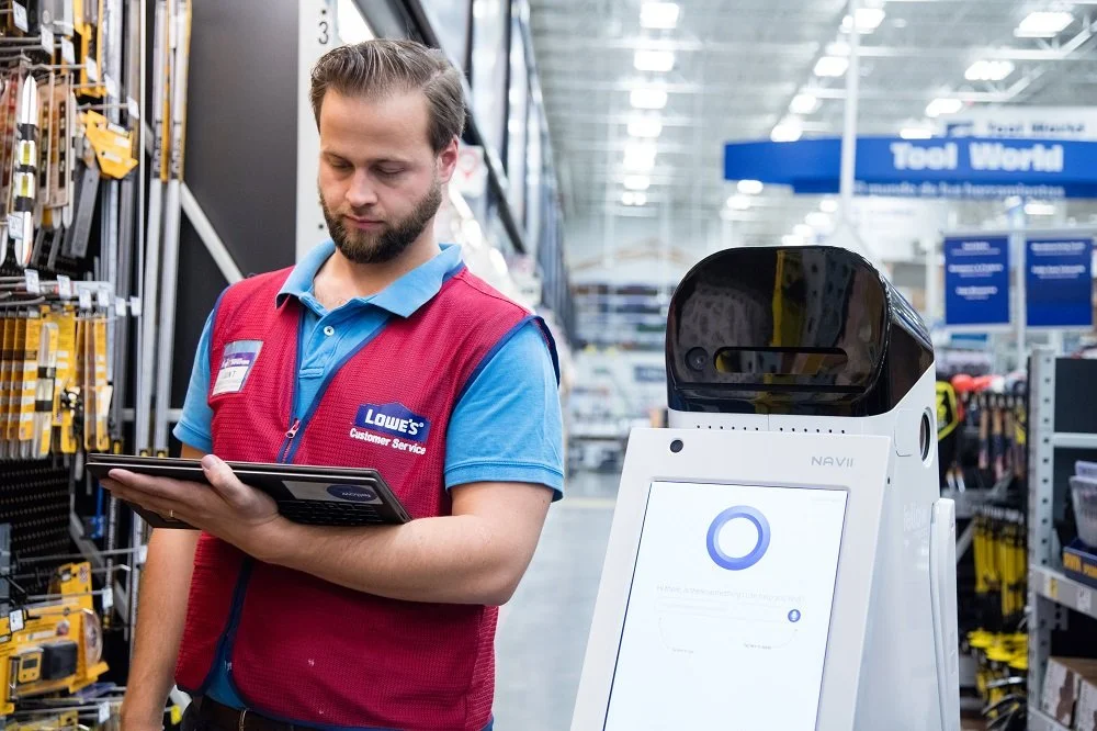LoweBot and store associate.jpg
