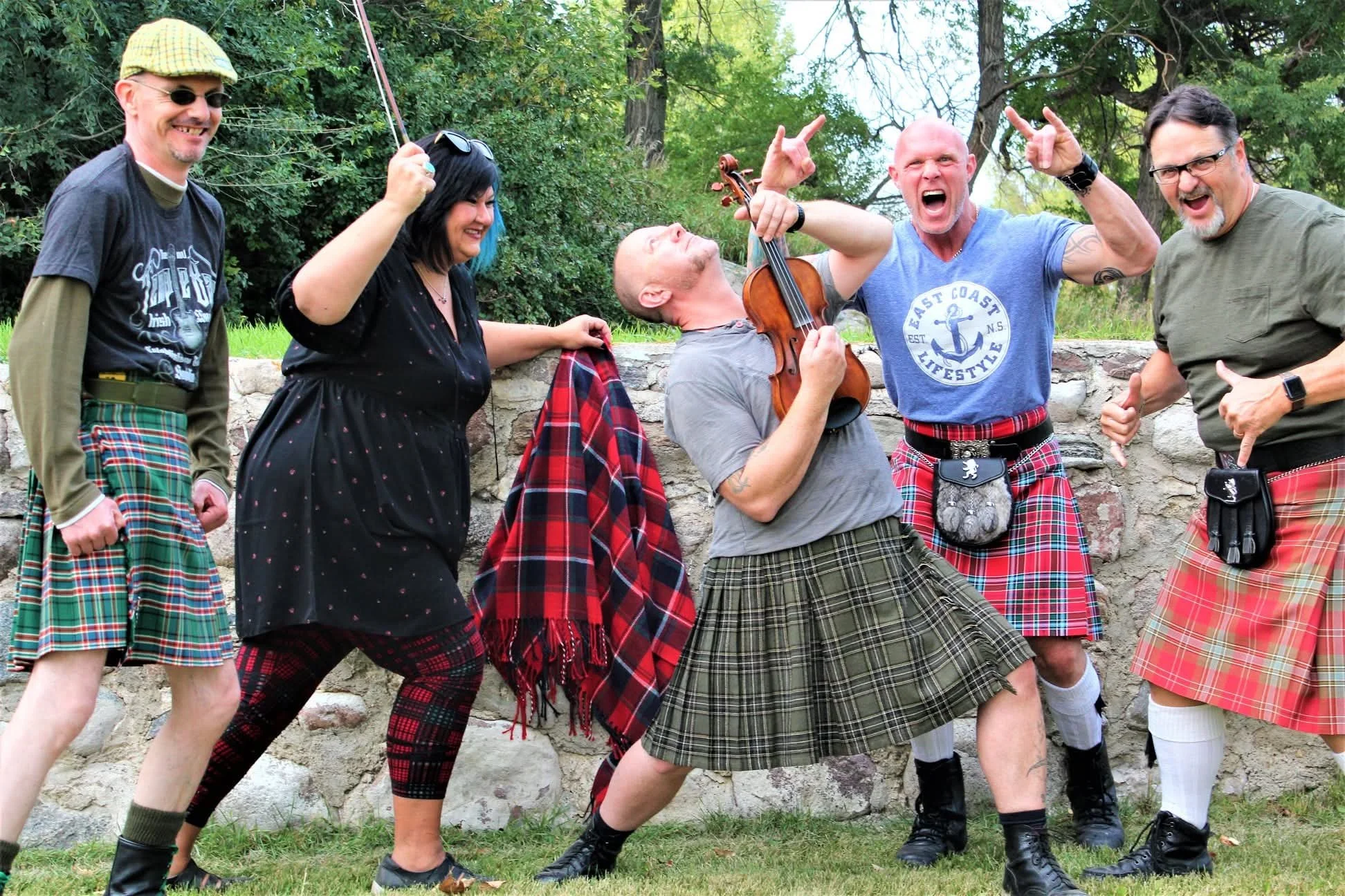 band photo - The Tilted Kilts