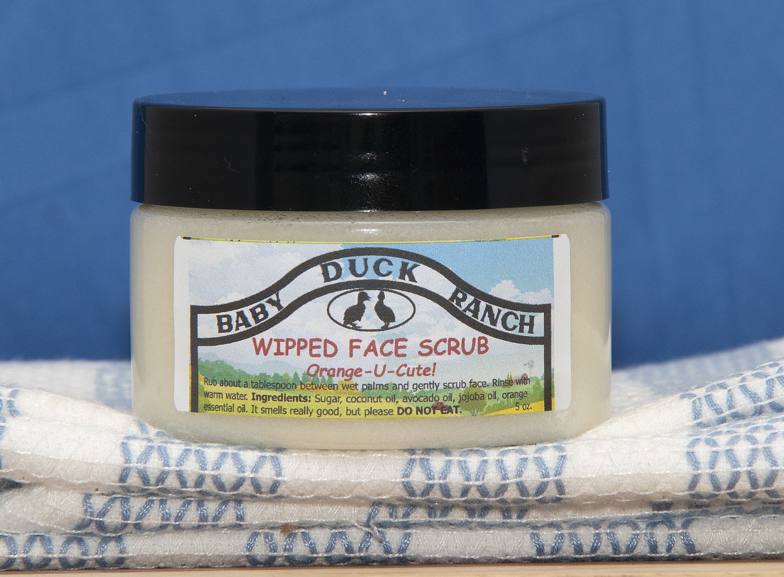 Orange-U-Cute! Whipped Face Scrub