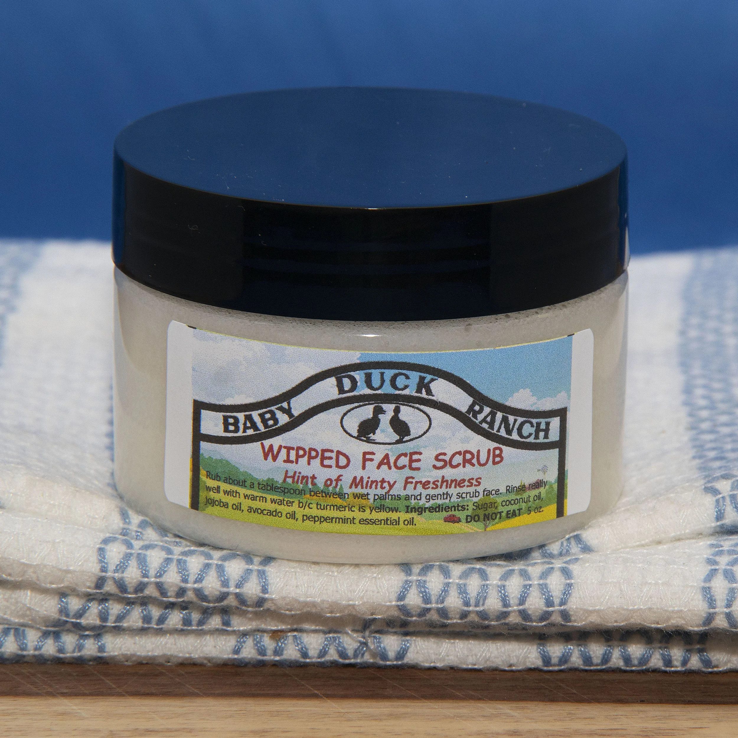 Hint of Minty Freshness Whipped Face Scrub