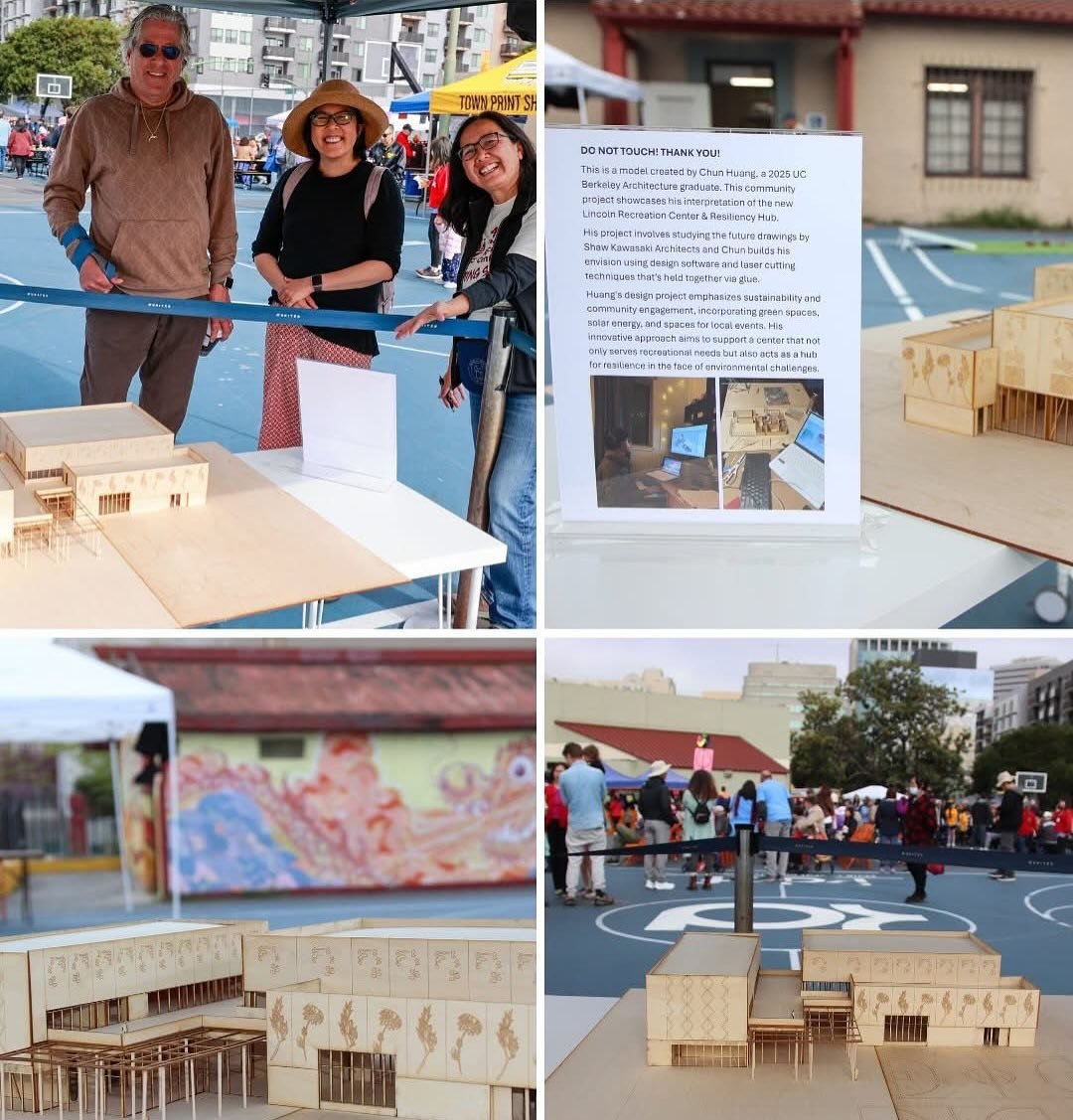 Did you attend the Easter Pancake Breakfast and walk past the amazing model of the new Lincoln Recreation &amp; Resilience Hub, created by Chun Huang? 

Learn more about Chun and his project on our website.