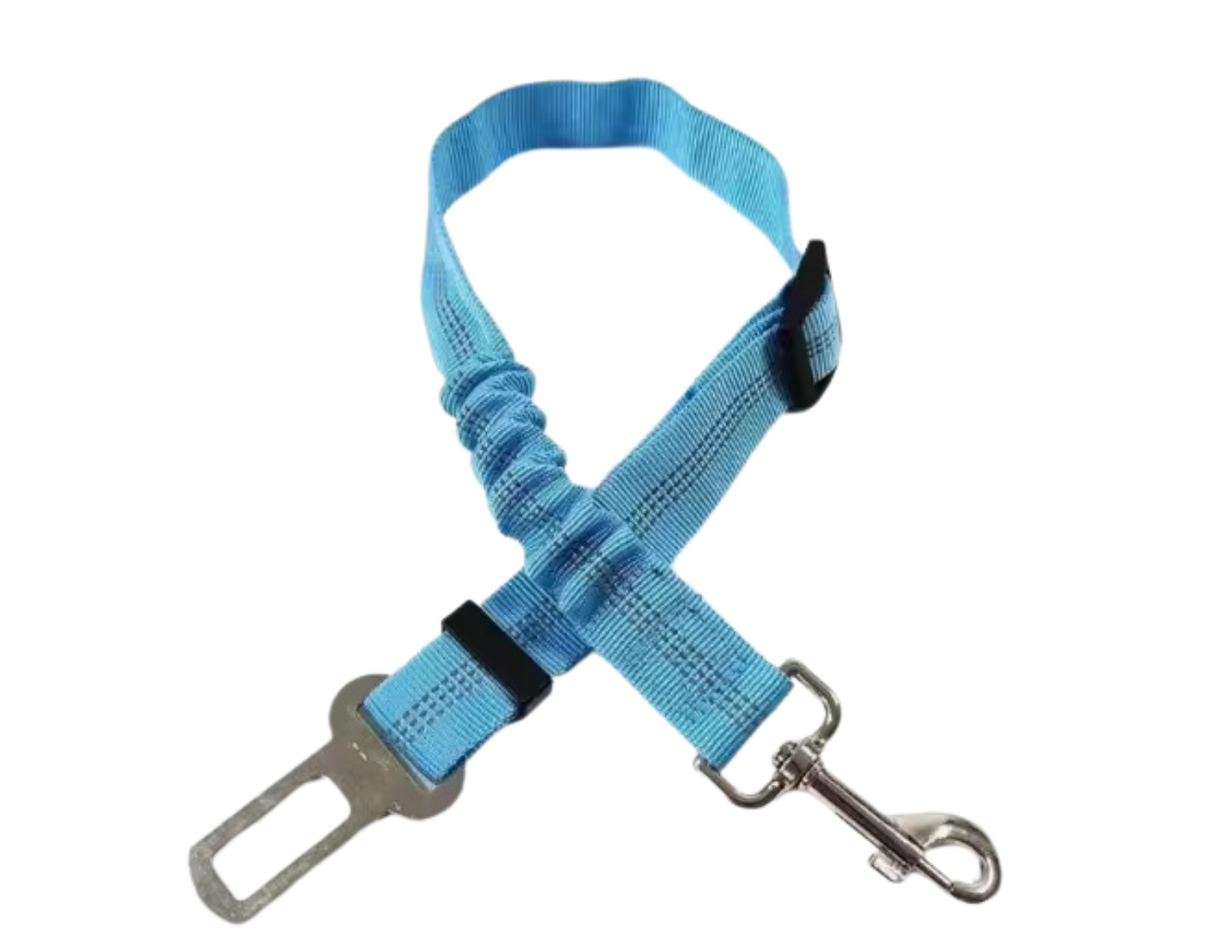 Pet Seatbelt Leash with Shock Absorbing Bungee
