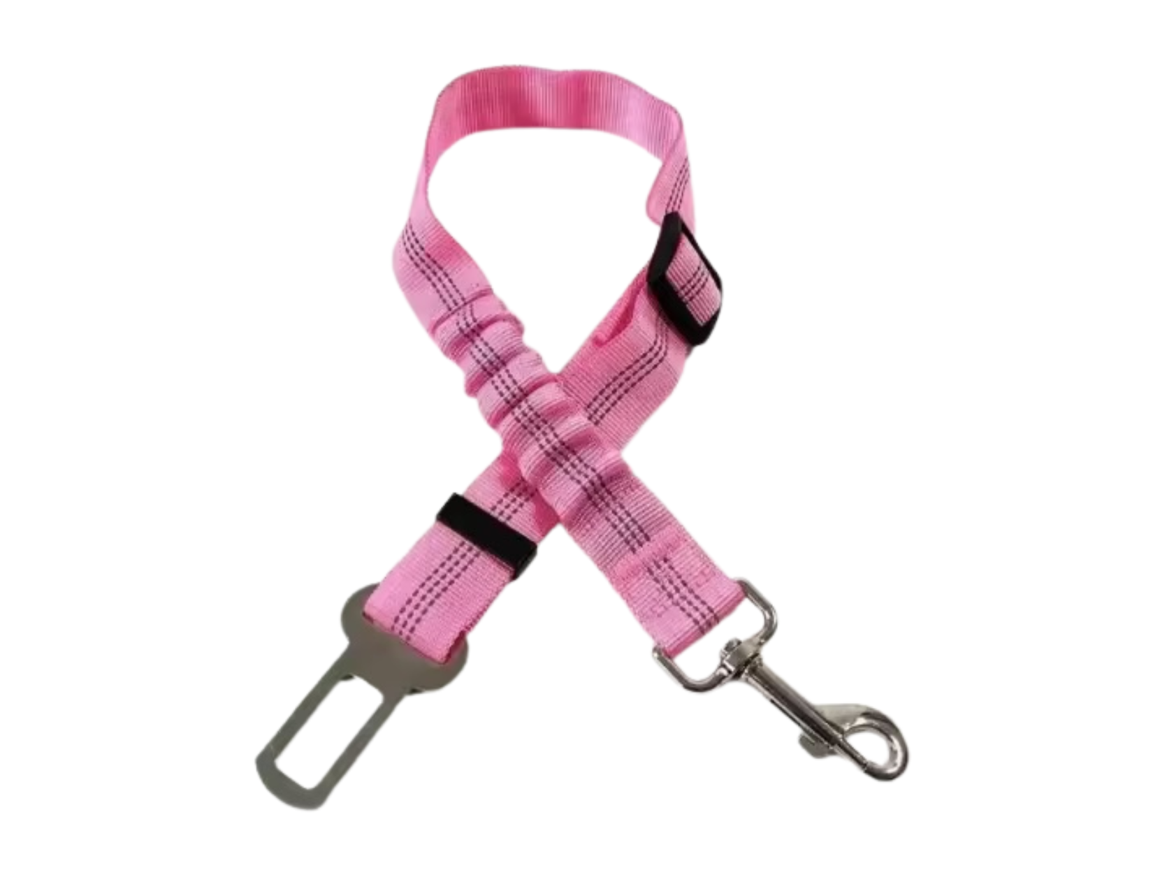Pet Seatbelt Leash with Shock Absorbing Bungee