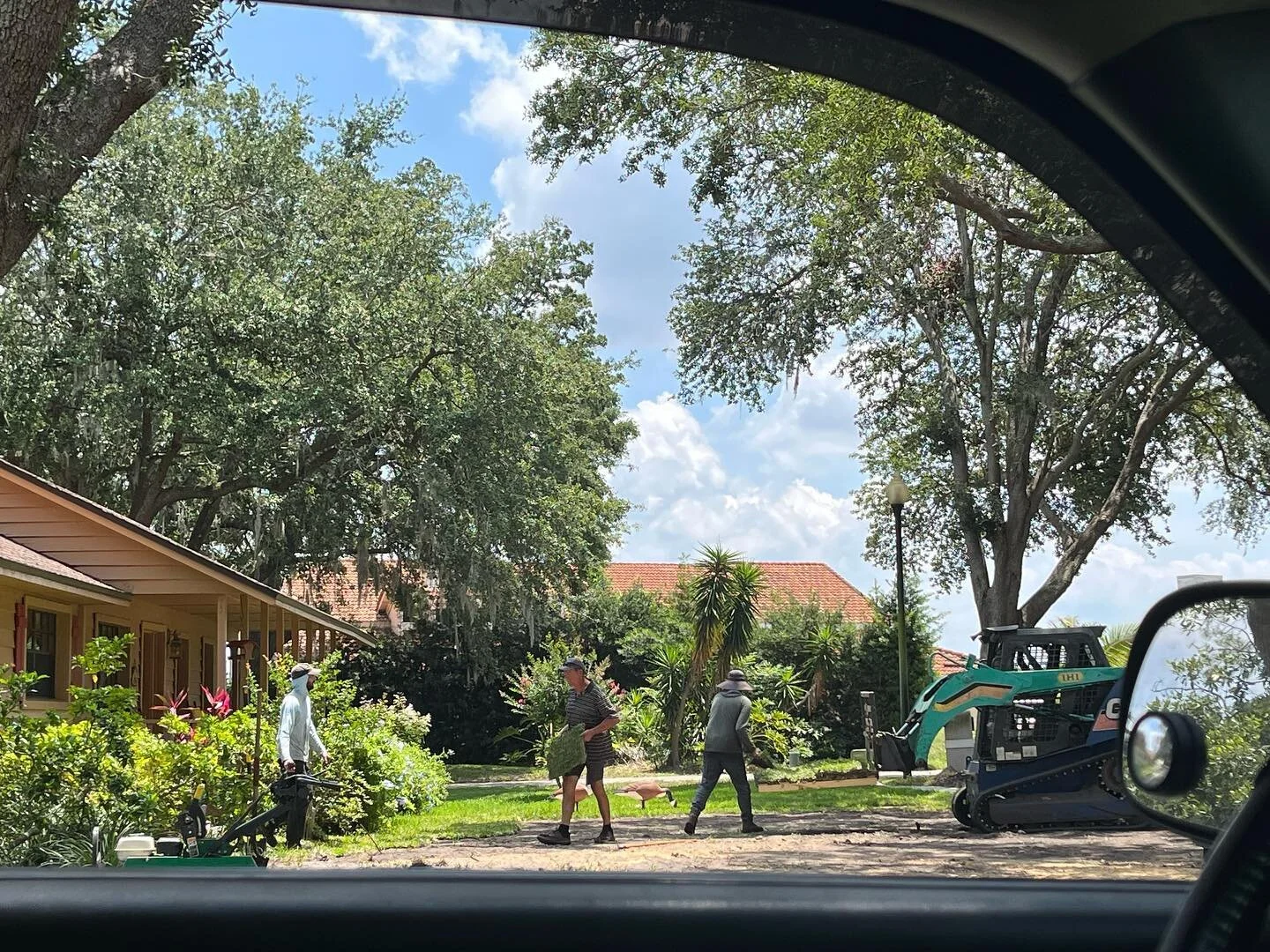 Hey! It’s me, Michael’s wife, just passenger princess hanging this afternoon while the guys knocked out another stunning yard! The guys are proud of the work they do! 
Call or text, estimates are always free!