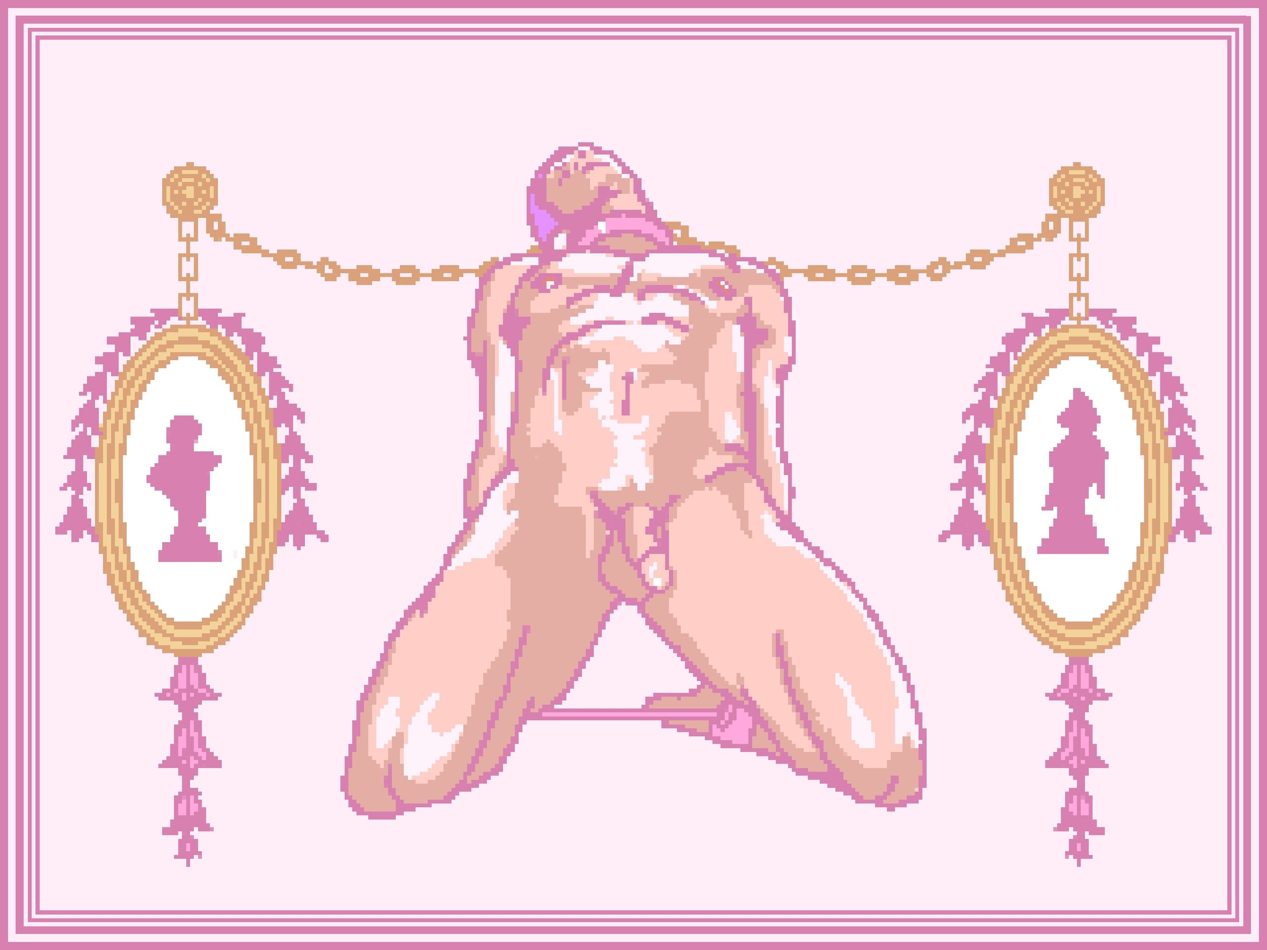 The Agony of St Valentine 2, 2024. Digital -- 320 x 240 px