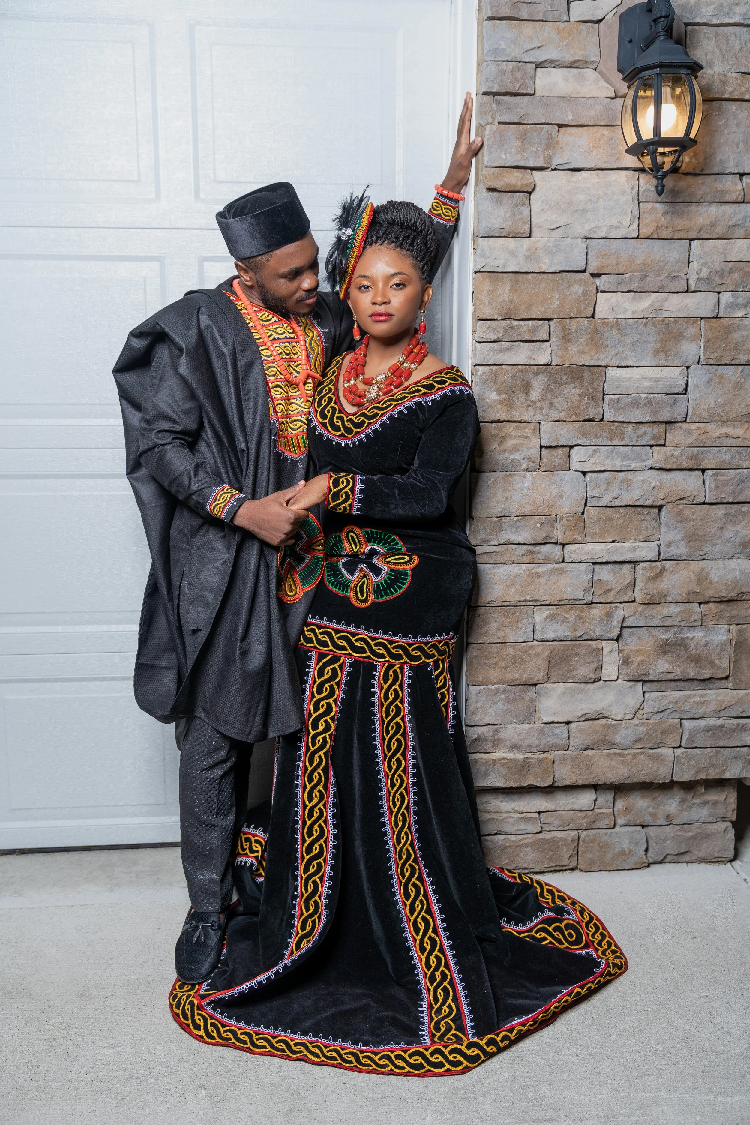 Joy Knock door ceremony