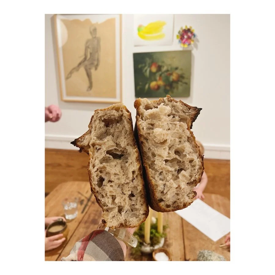 Bread orders are (still!) open. I think confused a lot of folks last week re: break timing &mdash; baking this week and next, not baking on Dec 25th and Jan 1st (for obvious reasons lol). So get that bread! Rip it open and eat big unctuous chunks wit