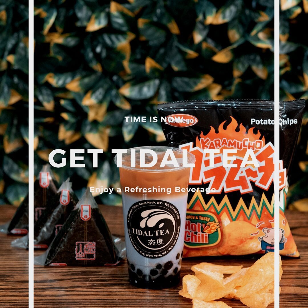 Don&rsquo;t wait any longer, get some boba from Tidal 😏