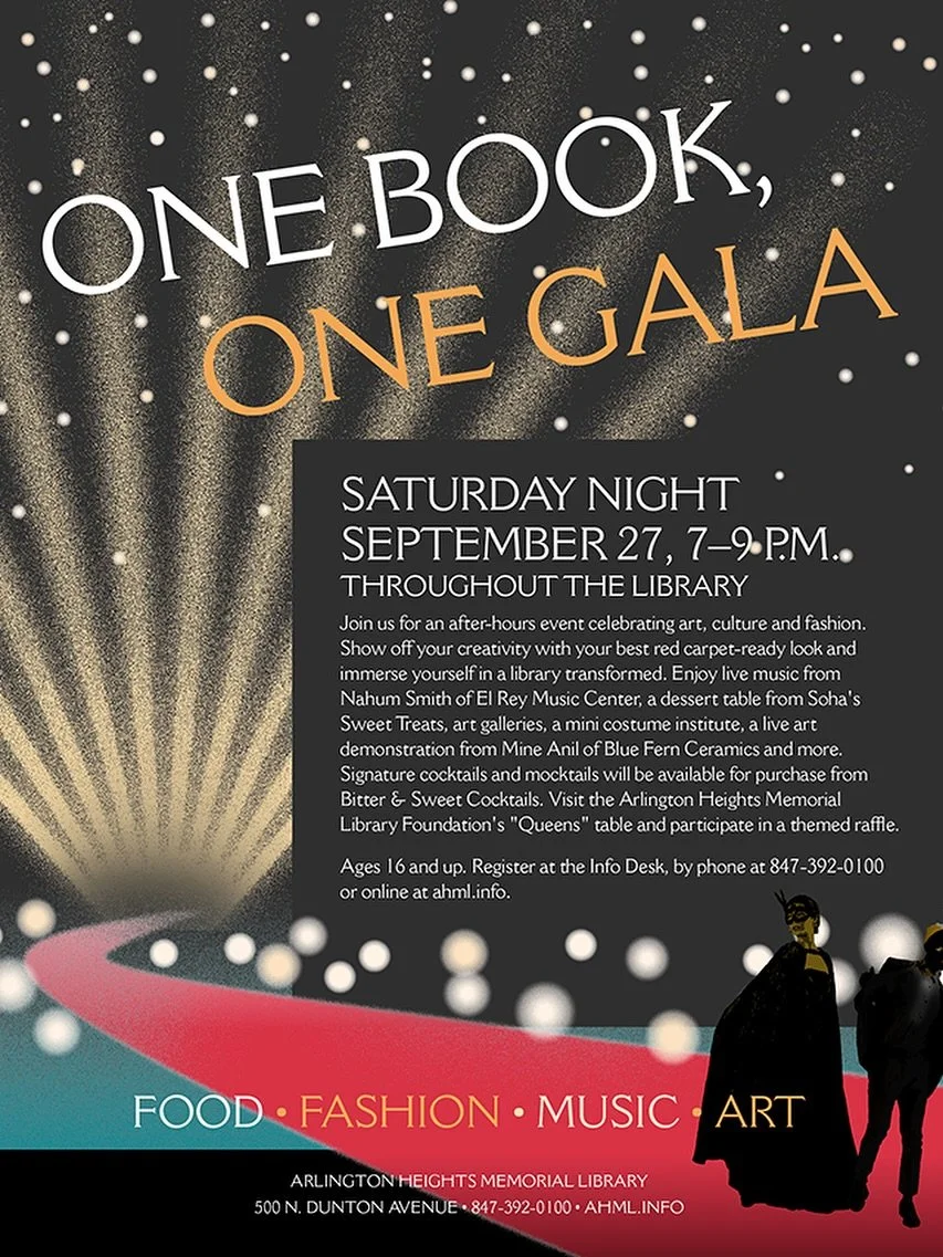✨ One Book, One Village Gala!! 📣Mark your calendars!! September 27!🗓️ Live music, art, cocktails &amp; community! 🎶📖 Don&rsquo;t forget to register!! See you there!! ✨