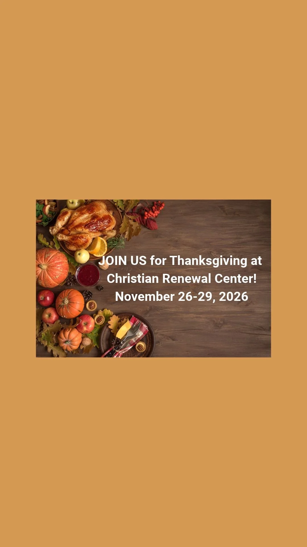 Thanksgiving Retreat