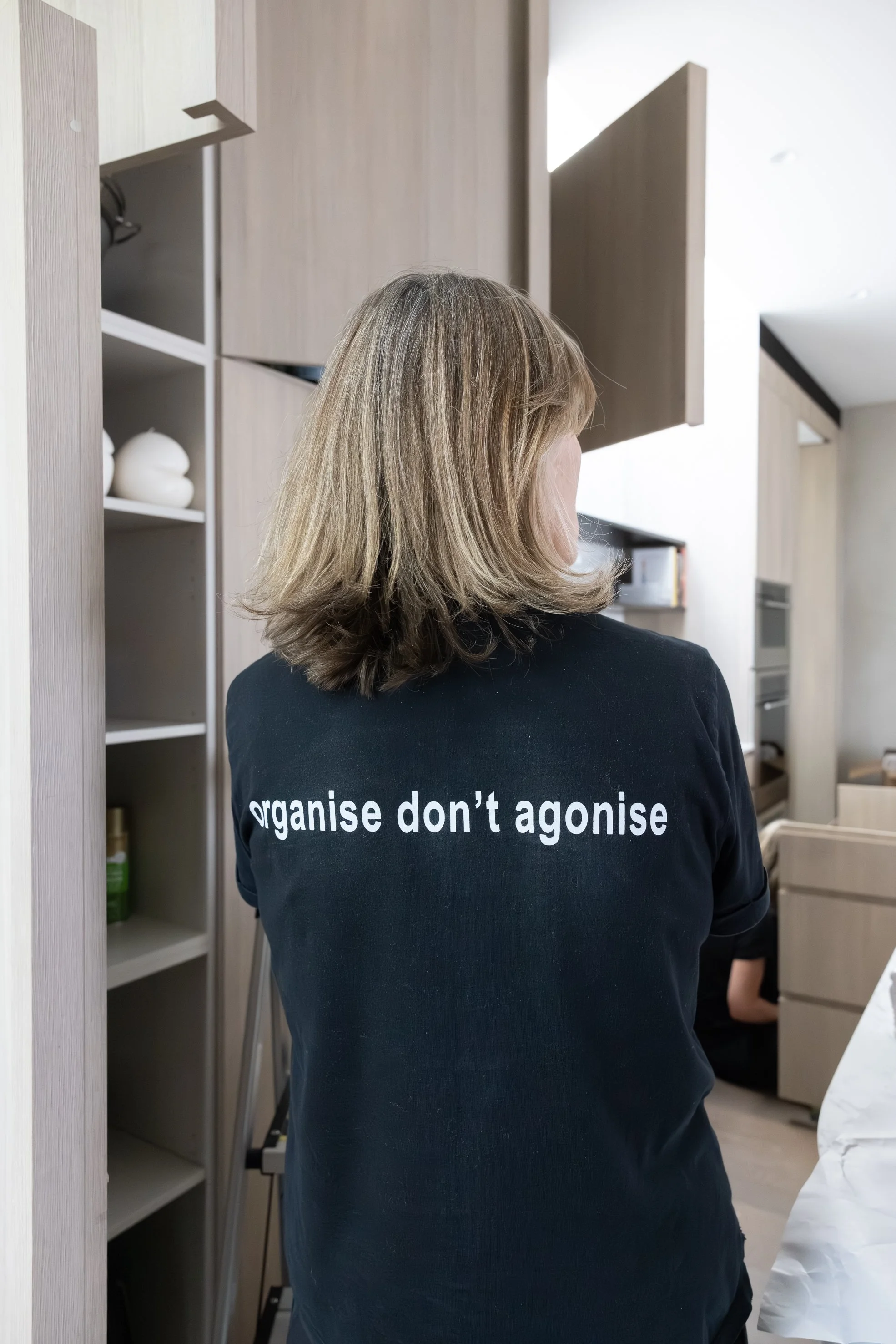 Organise don't agonise