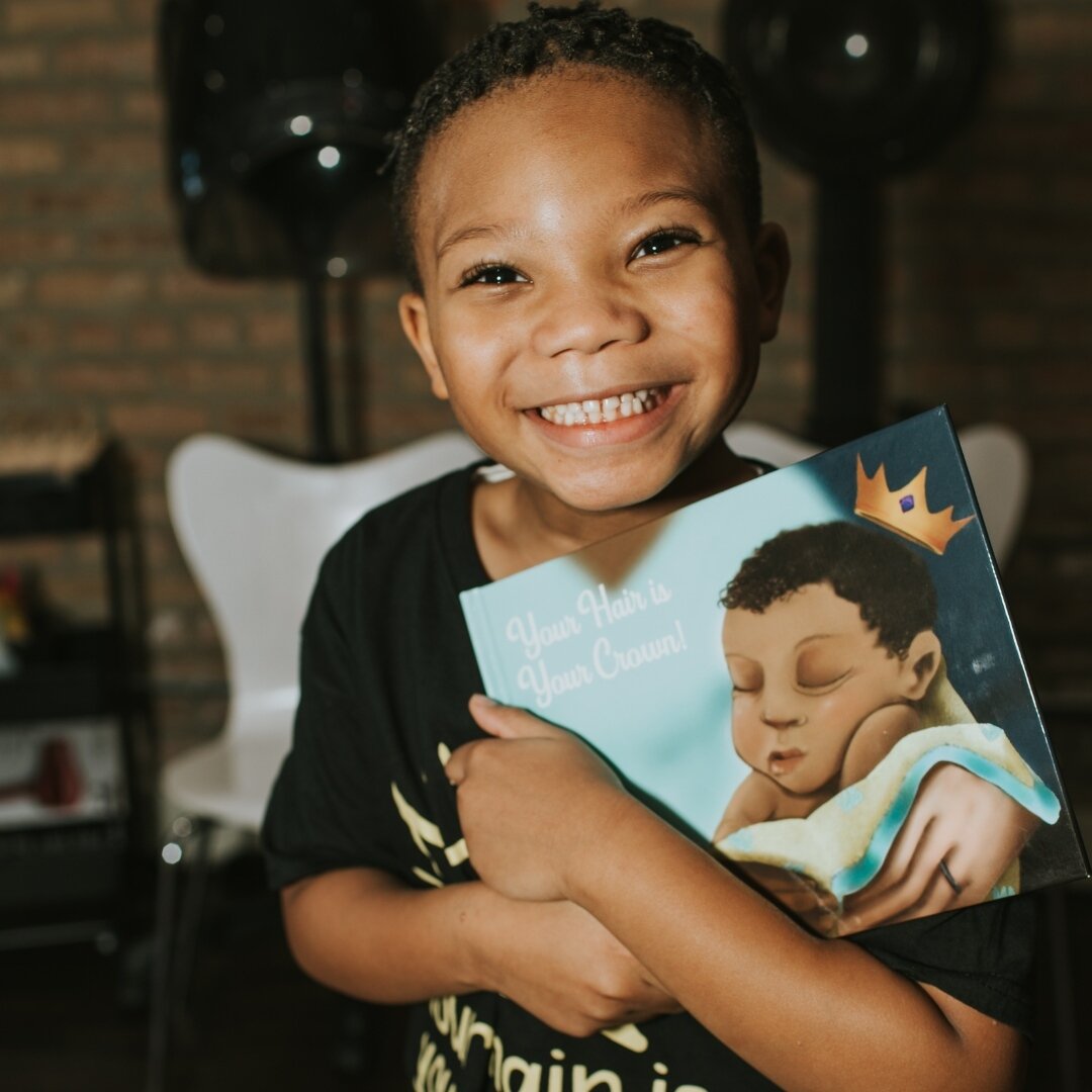 ✨ Capture the joy in your child's smile and celebrate the beauty of their hair with 'Your Hair is Your Crown,' a heartwarming book by S4K's founder, Tamekia Swint. 📖💖 Order now to inspire confidence and pride in every unique curl! 👑🌈 
.
.
. 
#Sty