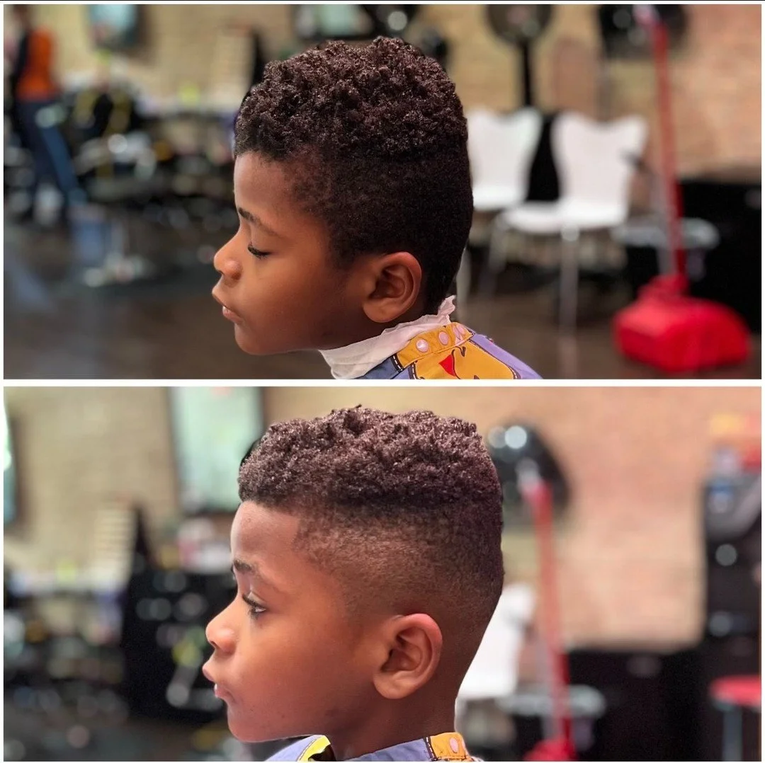 🌟 Transformation Tuesday 🌟

Every child's haircare journey is unique and requires special attention, just like this awesome transformation. 💇🏾 Haircare is about more than just a fresh cut... it's about understanding and celebrating each child's i