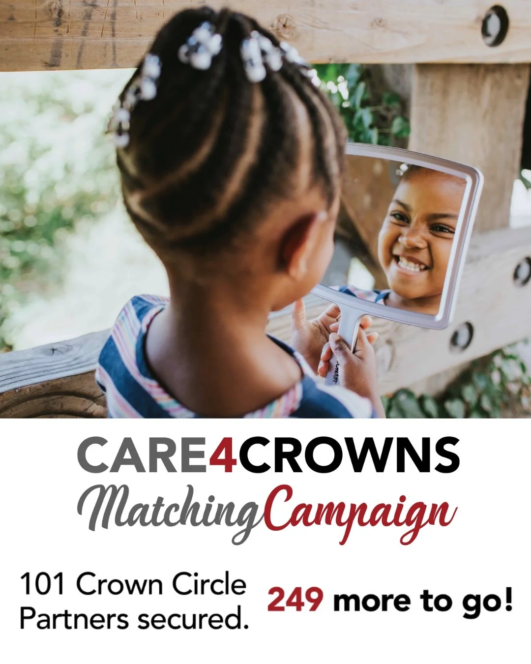 The Care 4 Crowns Campaign is going strong, and there's still time to be part of it. 👑

This moment is about showing up, for Care 4 Today and for Care 4 Tomorrow. Supporting families right now, while also building the stability needed for the future