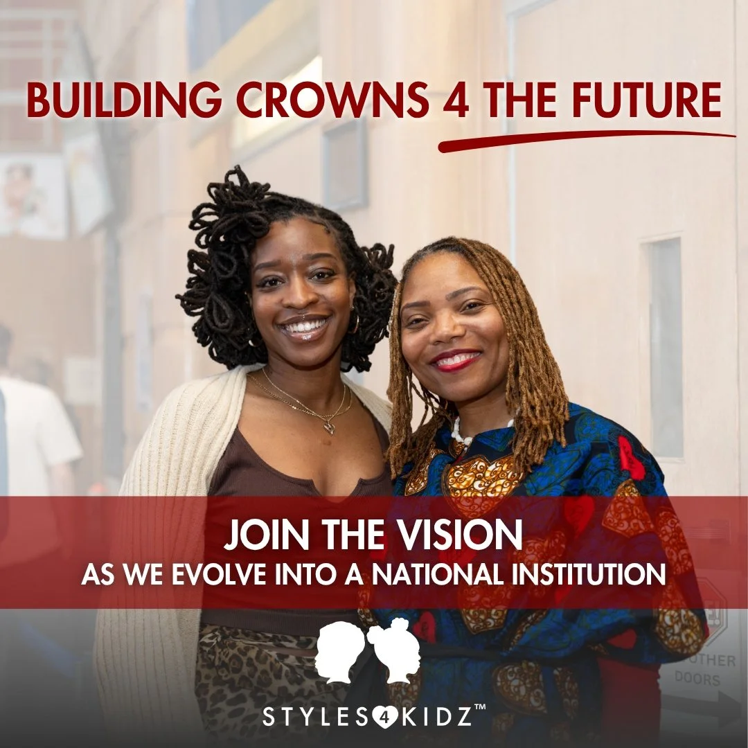 Sustainability is our goal for the next 15 years of Styles4Kidz. We are evolving into a national institution that will empower children and educate families for generations to come. Thank you for being part of this visionary journey. #Styles4Kidz #Bu