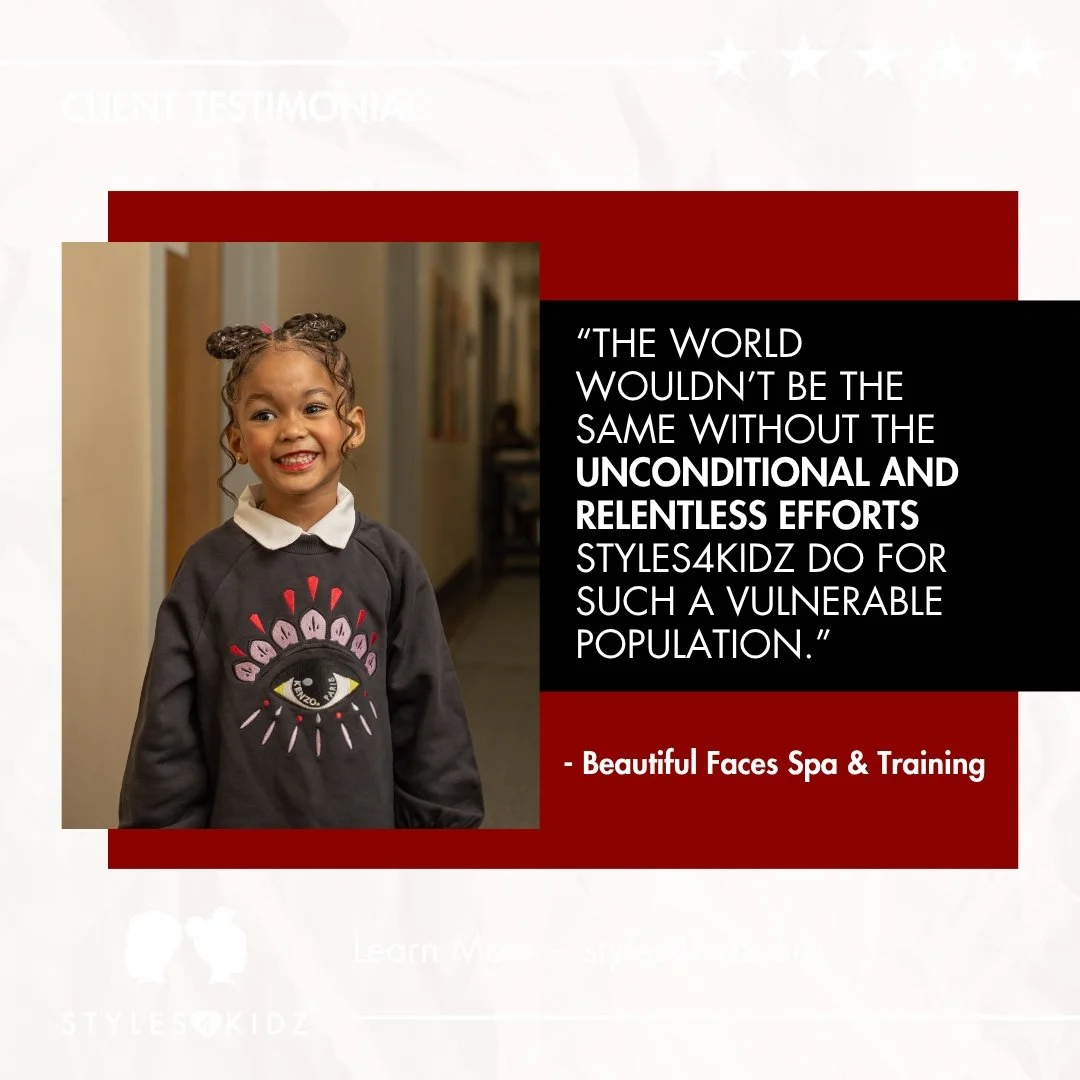 This is why we do what we do. Every child deserves the opportunity to feel confident and proud of who they are. Thank you to our long-term community members who recognize the relentless effort it takes to support our mission.
@beautifulfacesspatraini