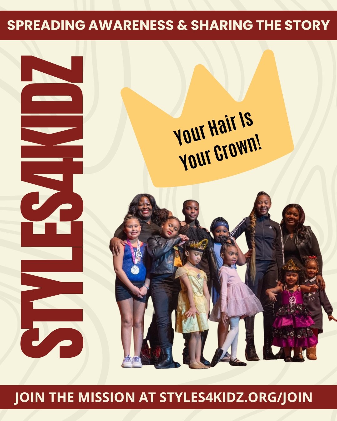 Every kid deserves to shine!

Here at Styles4Kidz, hair is a big deal! It&rsquo;s a basic human right, and critical for the development of a healthy self esteem, wellbeing and confidence for every kid receiving services.

Will you help spread the wor