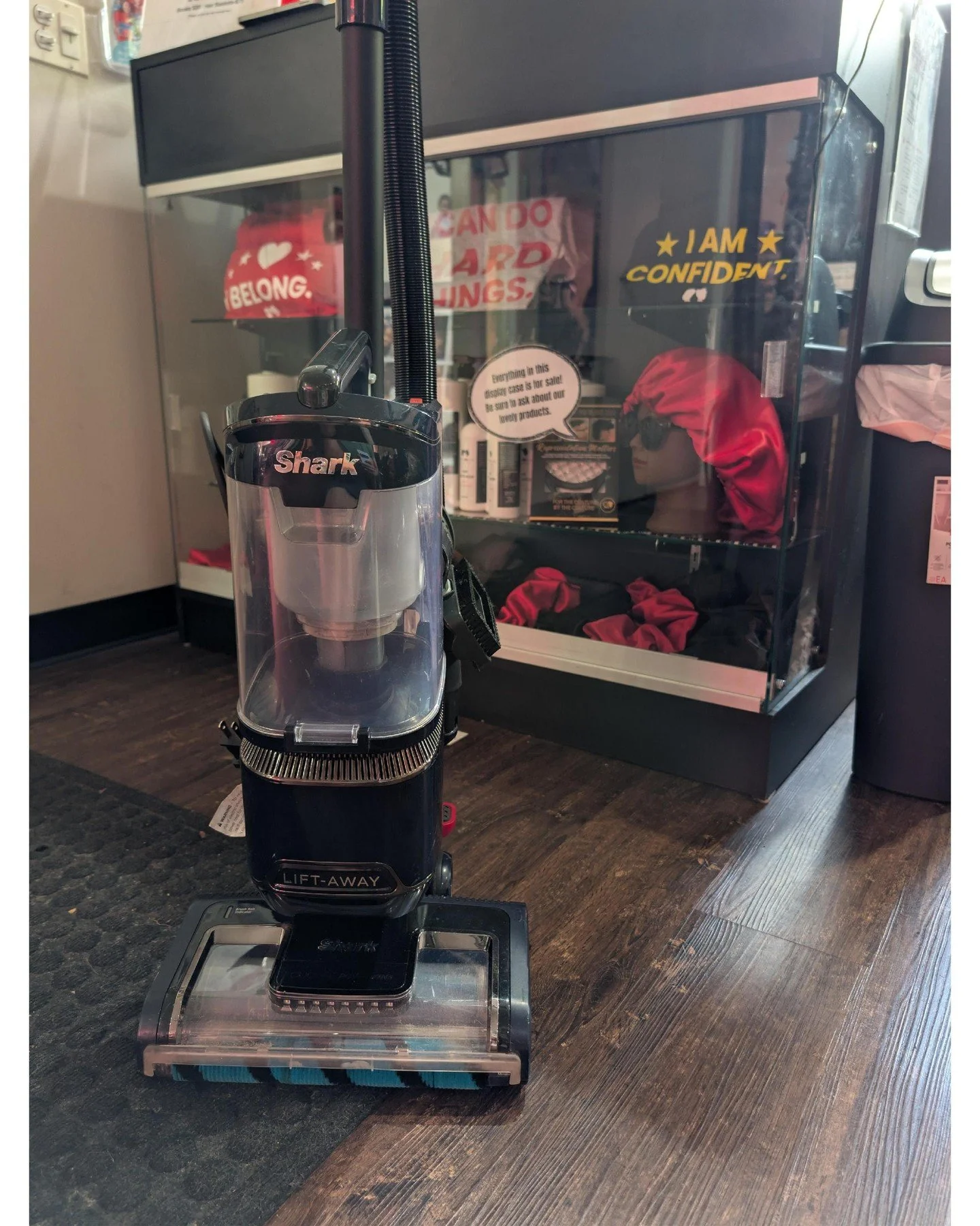 Thank you, @cityhomevacuum in Oak Park, for donating this @sharkhome vacuum to help us keep the salon clean. 

#nonprofits #shoplocal