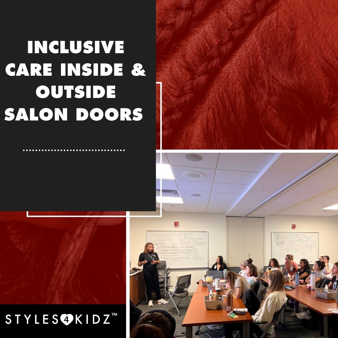 Healthcare equity expands when medical professionals understand proper textured hair care! Your support helped Styles4Kidz bring Textured Hair 101 workshops to the Lurie Children's Hospital nurse training series, equipping pediatric nurses with essen