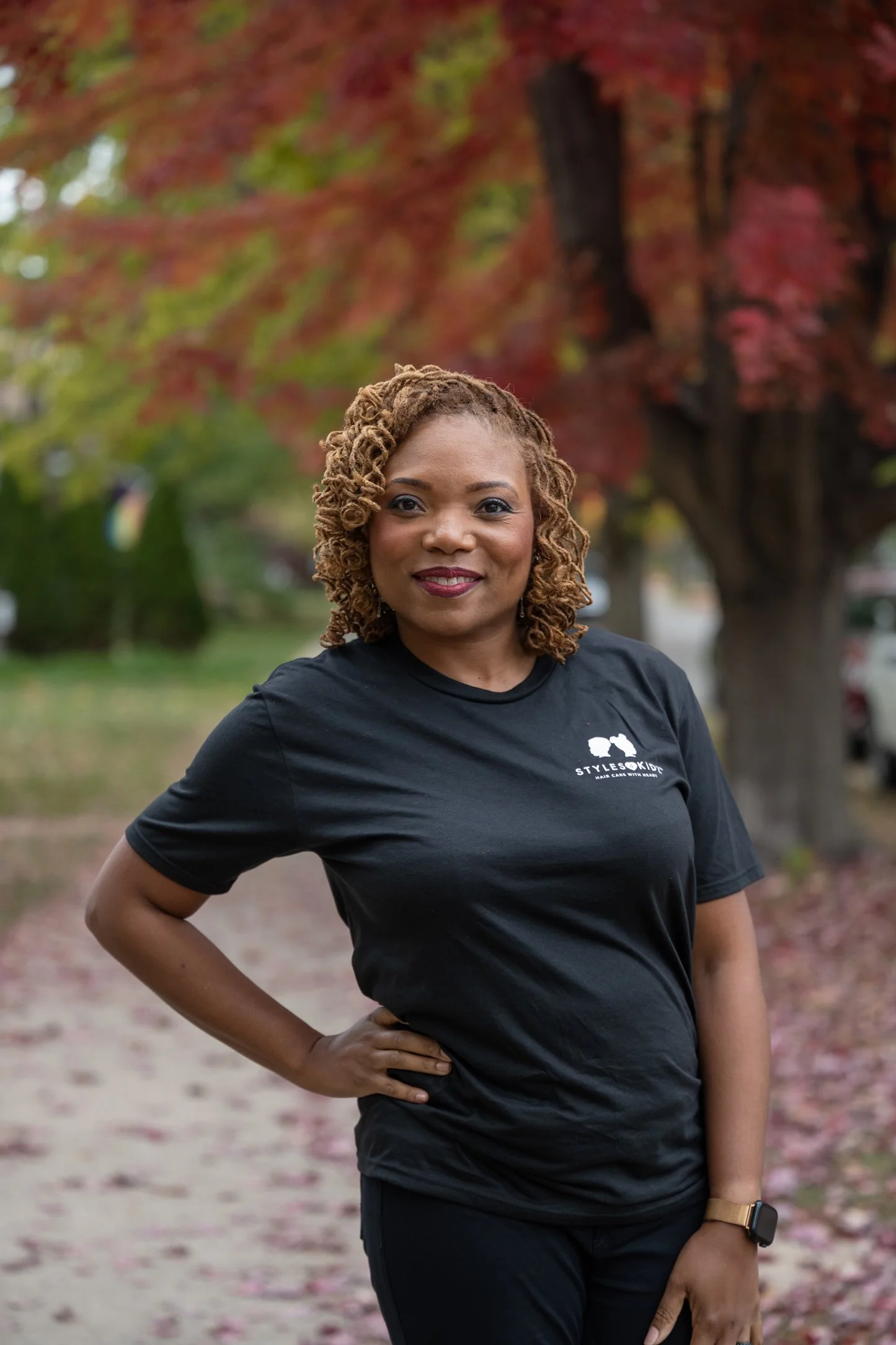 Tamekia, founder of Styles 4 Kidz