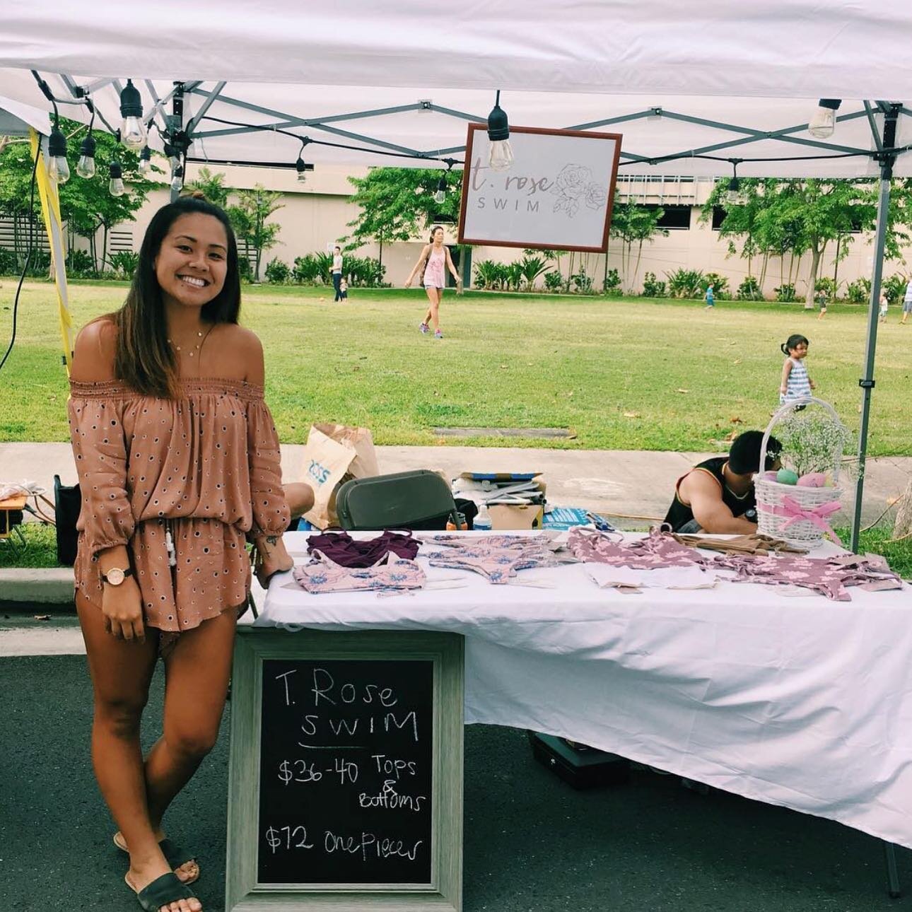 Happy Small Business Saturday! 🤍 forever so grateful for all of your continued support that keeps my lil small business going🫶🏽 first pic is from my first pop up ever 6yrs ago then some of my fav T. Rose memories thru the years with my amazing tal