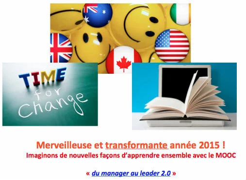 Merveilleuse et transformante année 2015 ! A vous la parole !