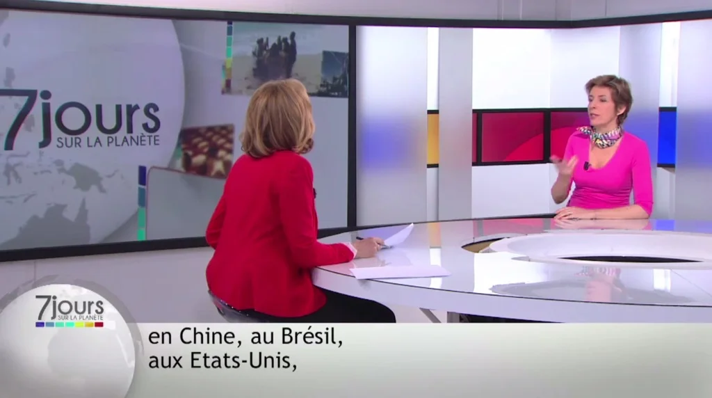 Interview sur TV5 Monde : 7 jours sur la planète