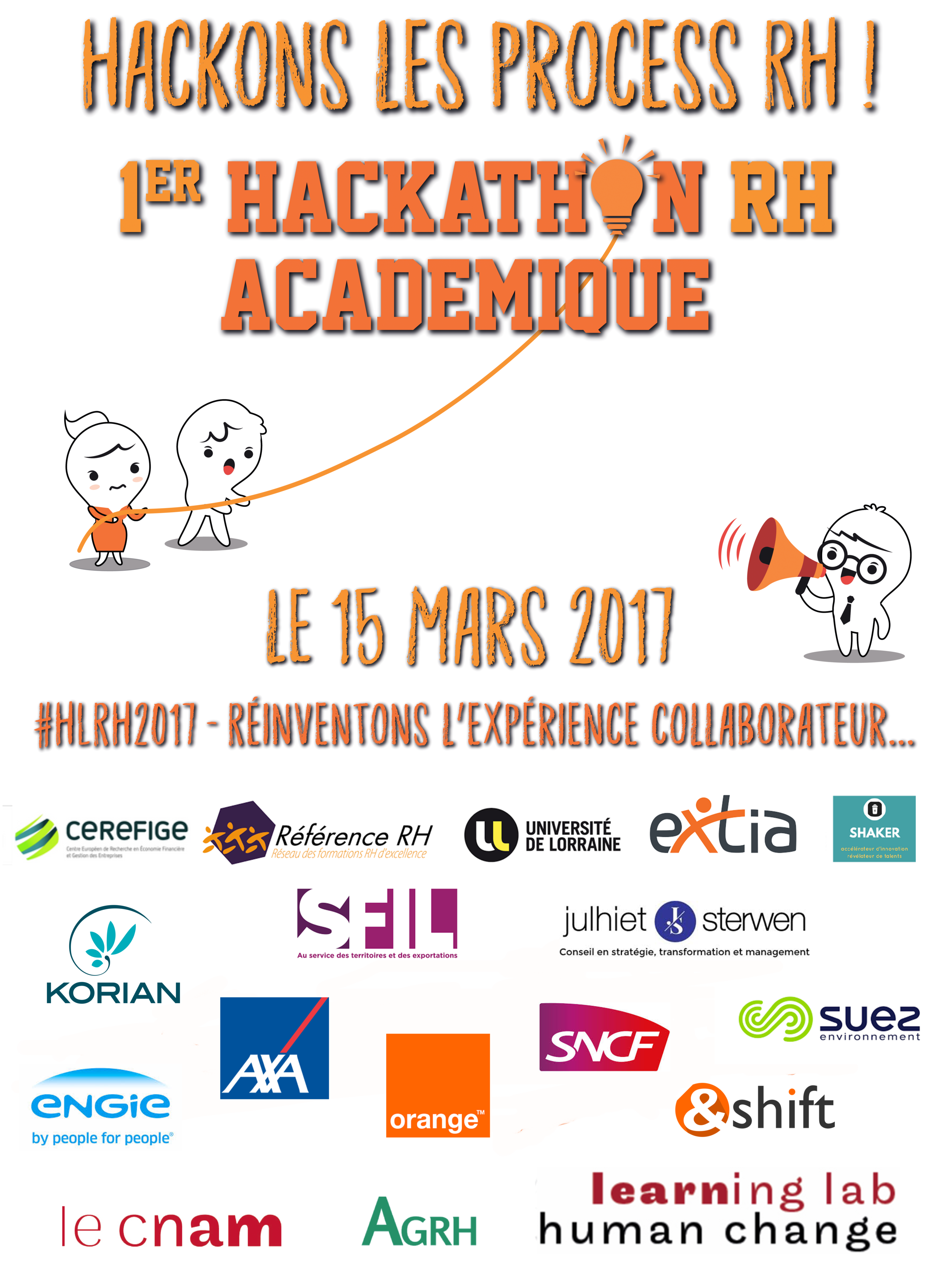 HACKATHON RH : 1er Hackathon académique expérience collaborateur